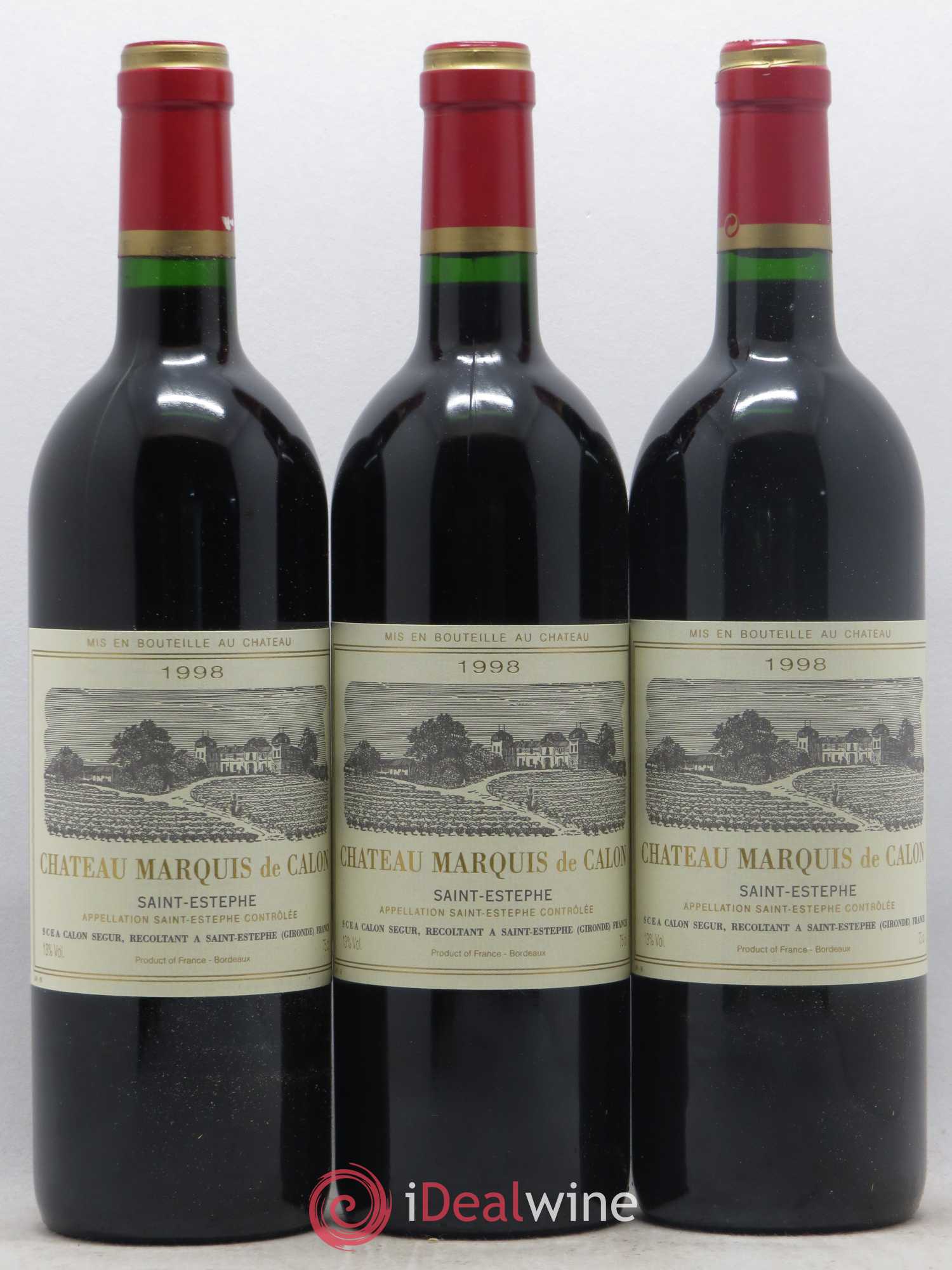 Marquis de Calon Second Vin 1998 - Lot de 12 bouteilles - 3