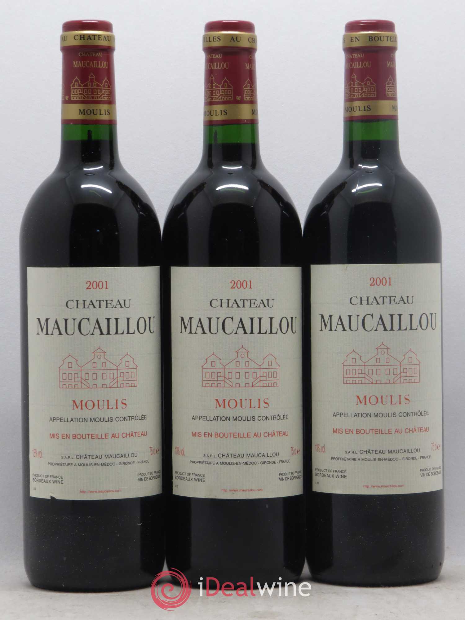 Château Maucaillou 2001 - Lot de 12 bouteilles - 3