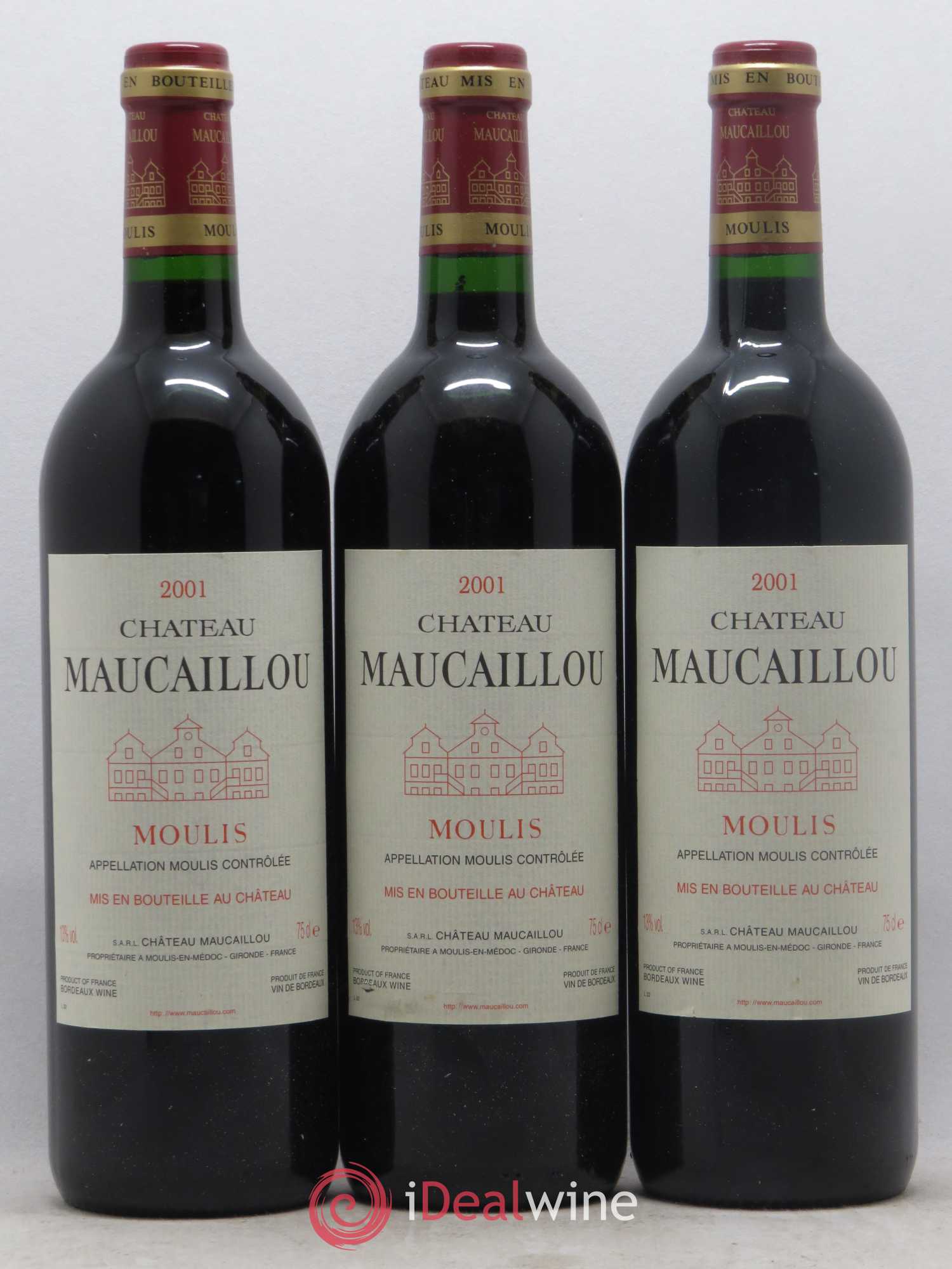 Château Maucaillou 2001 - Lot de 12 bouteilles - 4