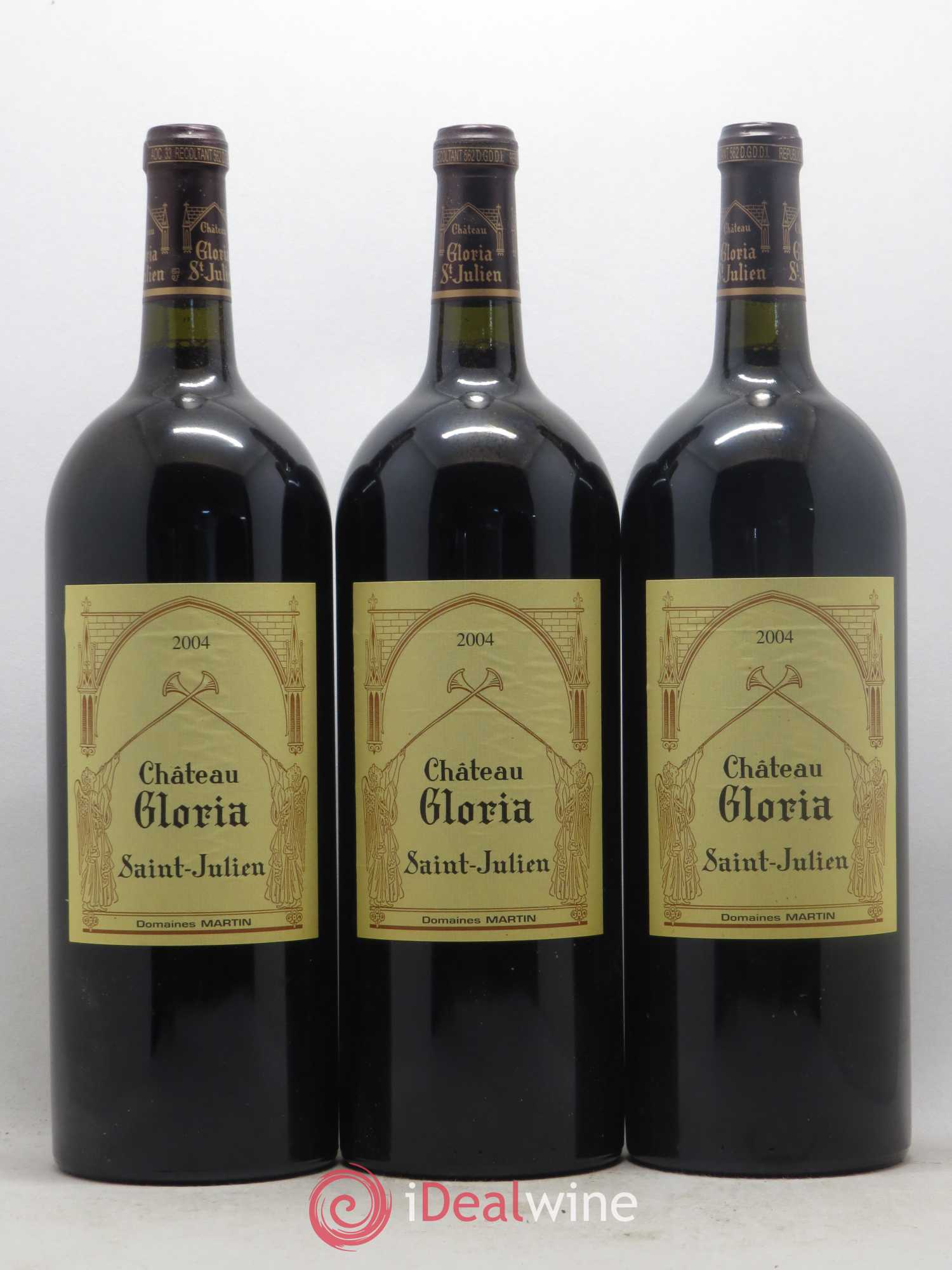 Château Gloria 2004 - Lot de 6 magnums - 2