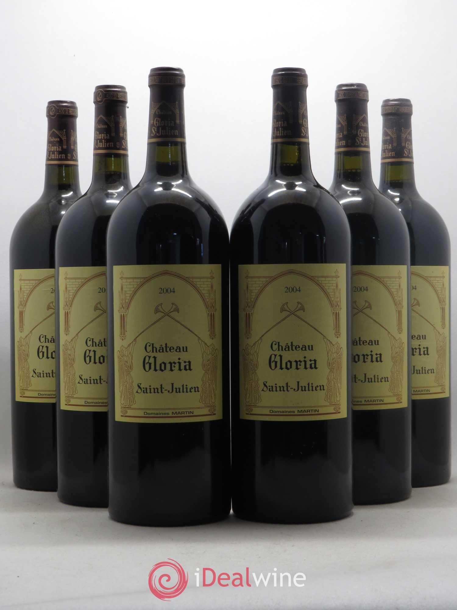 Château Gloria 2004 - Lot de 6 magnums - 0