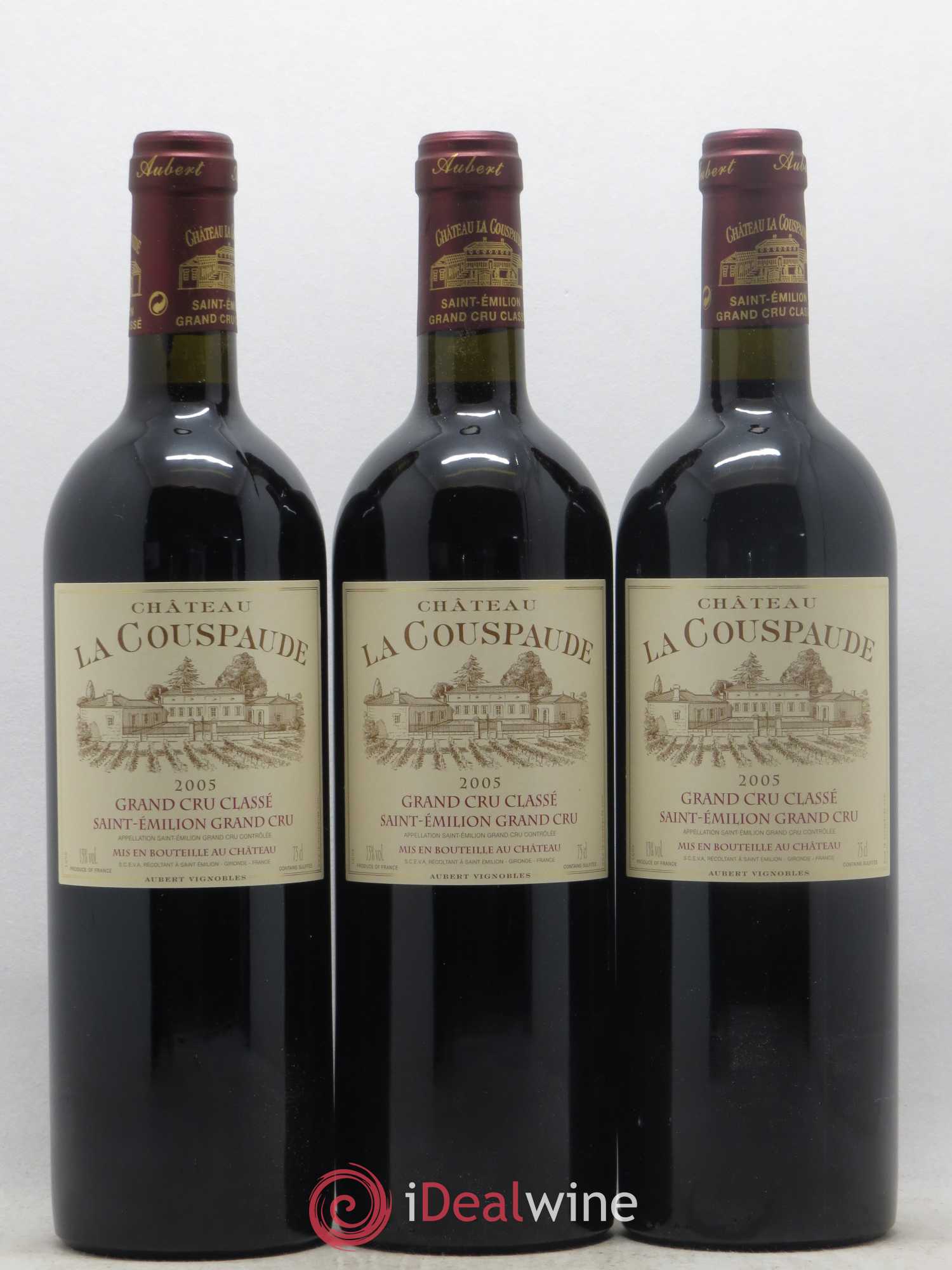 Château la Couspaude Grand Cru Classé 2005 - Lot de 12 bouteilles - 1