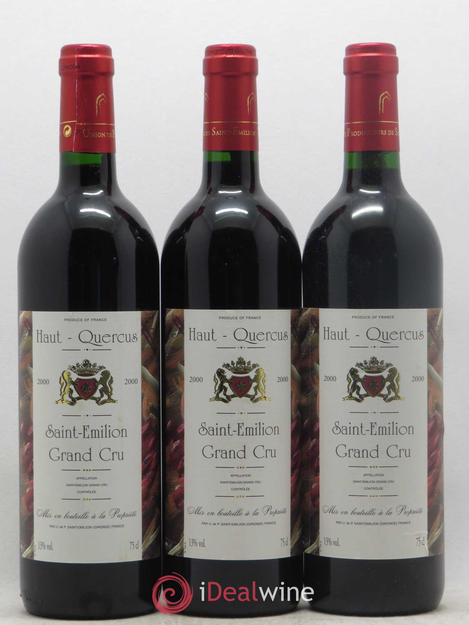 Château Haut-Quercus 2000 - Lot de 12 bouteilles - 1
