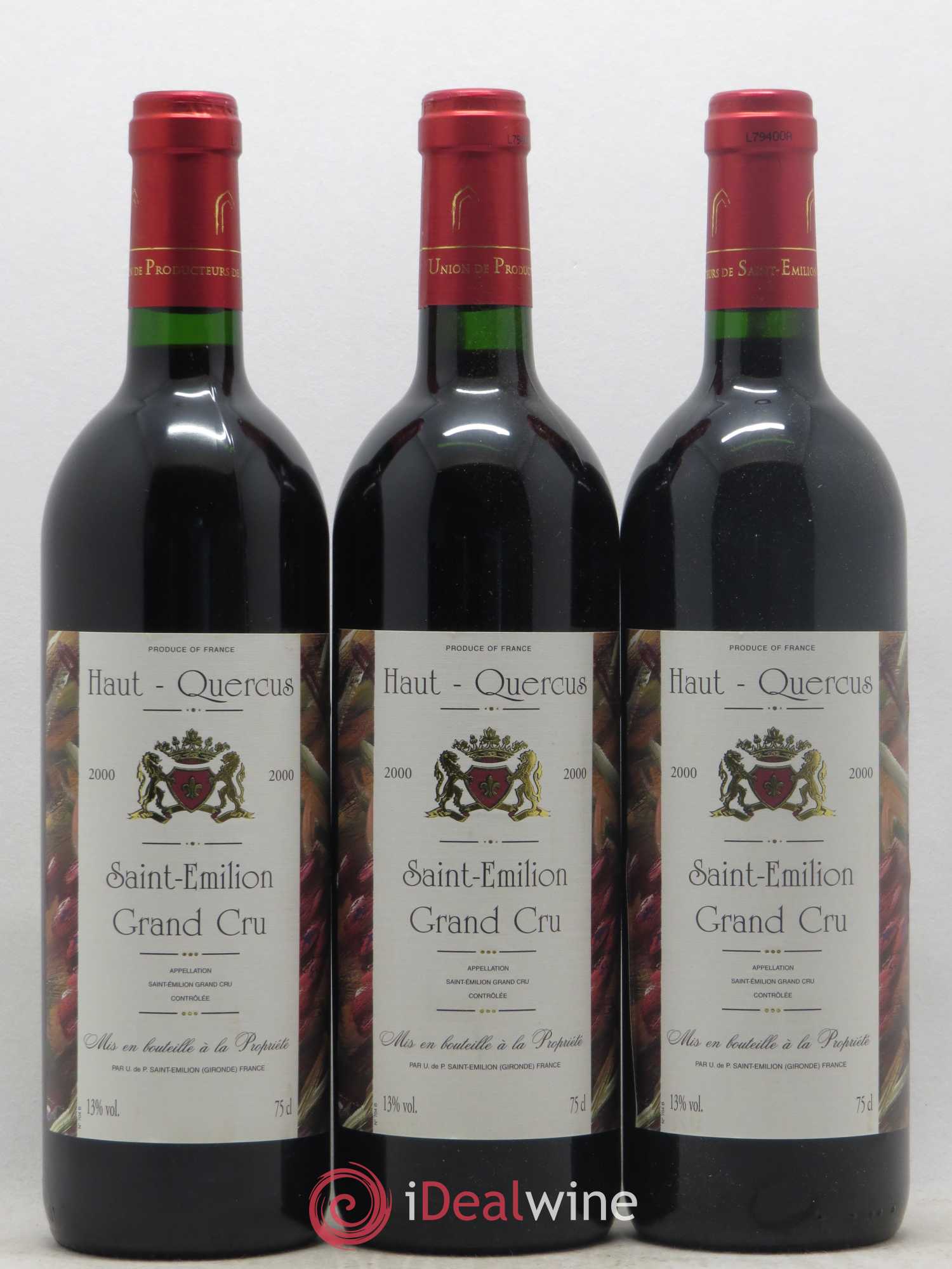 Château Haut-Quercus 2000 - Lot de 12 bouteilles - 3