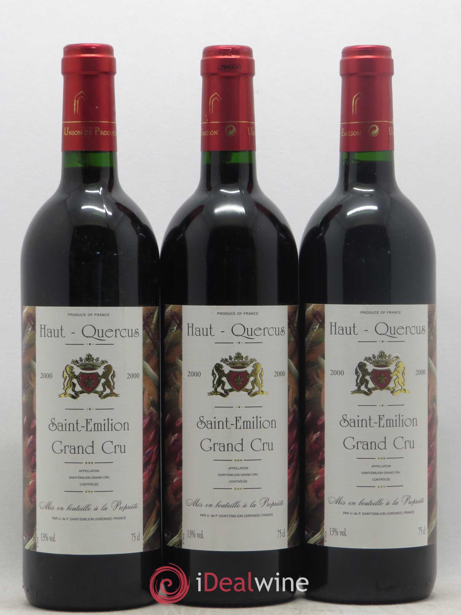 Château Haut-Quercus 2000 - Lot de 12 bouteilles - 4
