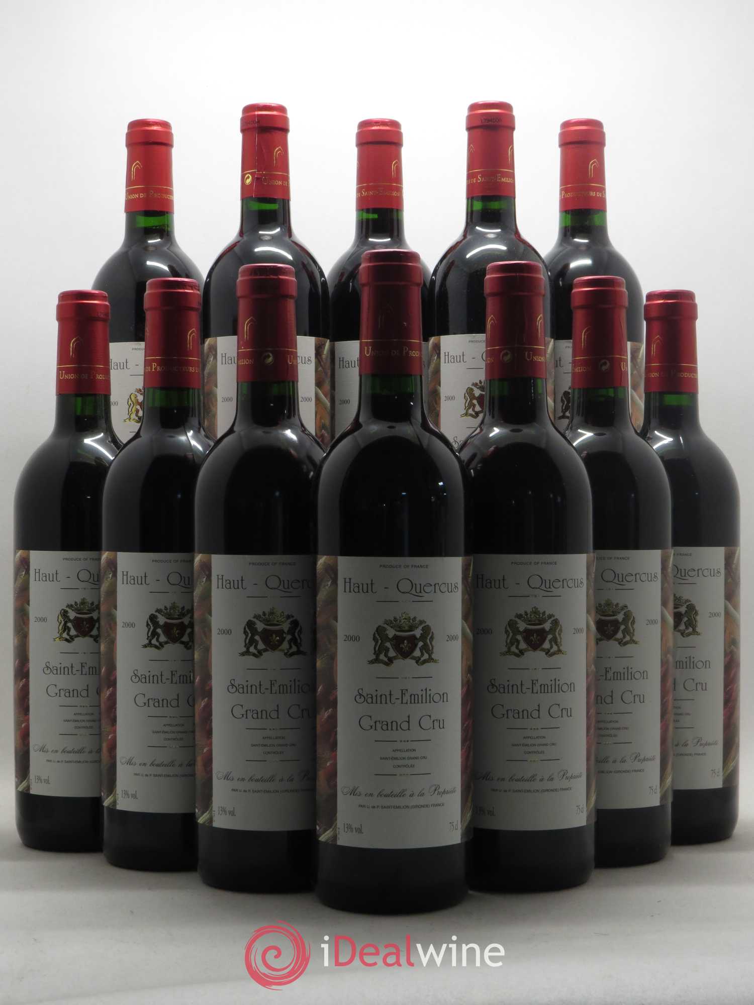 Château Haut-Quercus 2000 - Lot de 12 bouteilles - 0