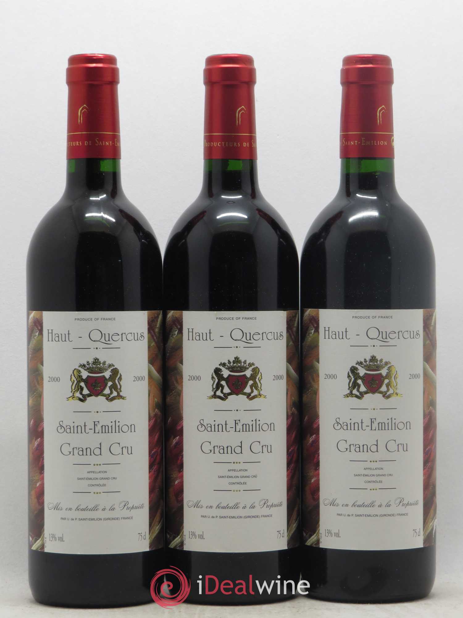 Château Haut-Quercus 2000 - Lot de 12 bouteilles - 1