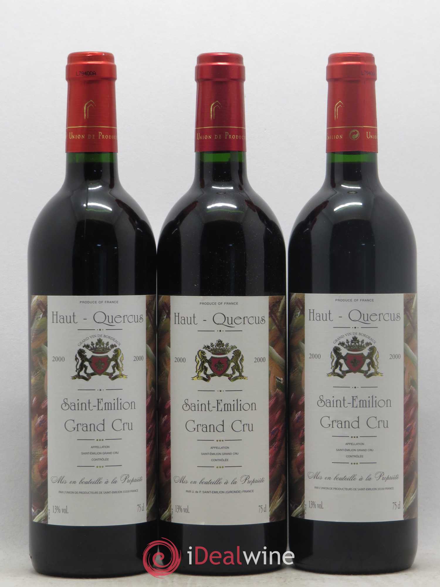 Château Haut-Quercus 2000 - Lot de 12 bouteilles - 2