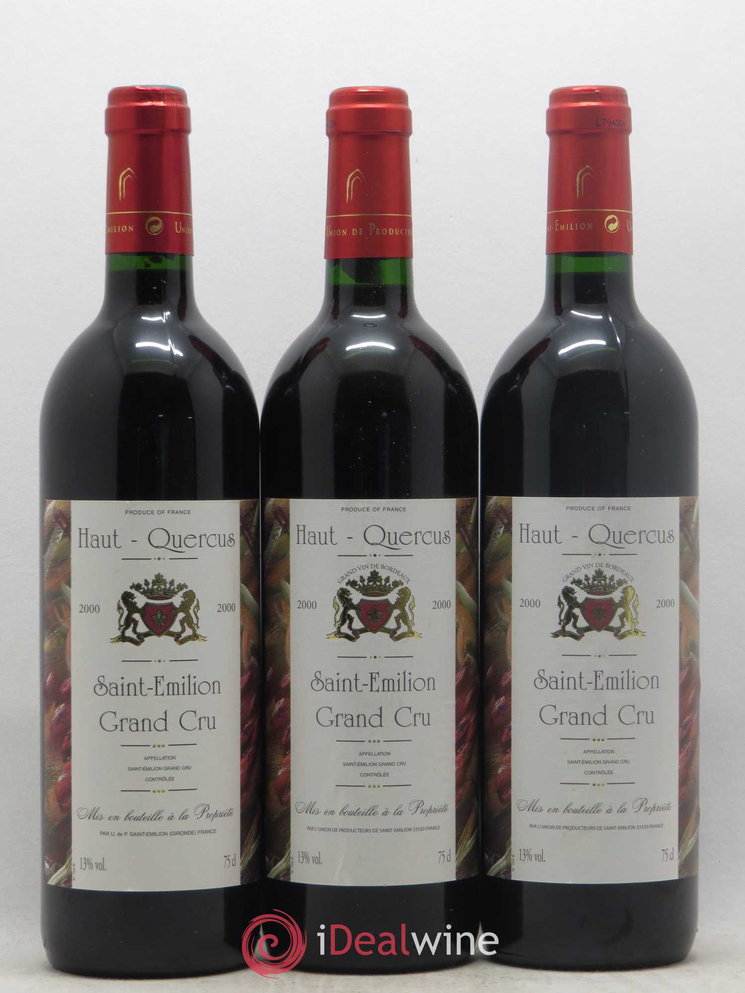 Château Haut-Quercus 2000 - Lot de 12 bouteilles - 3