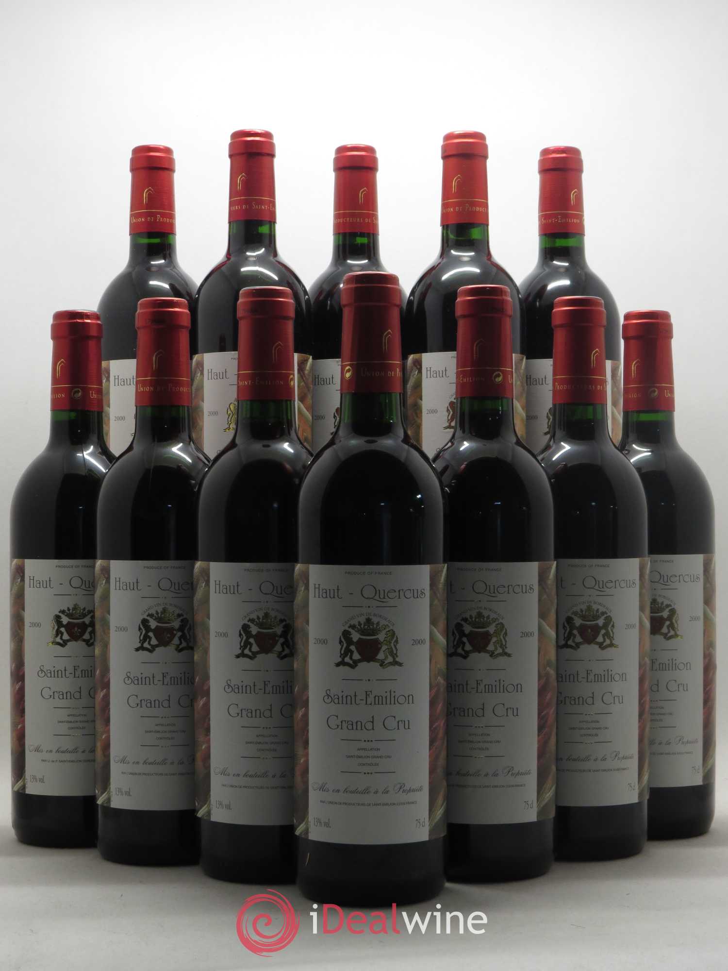 Château Haut-Quercus 2000 - Lot de 12 bouteilles - 0