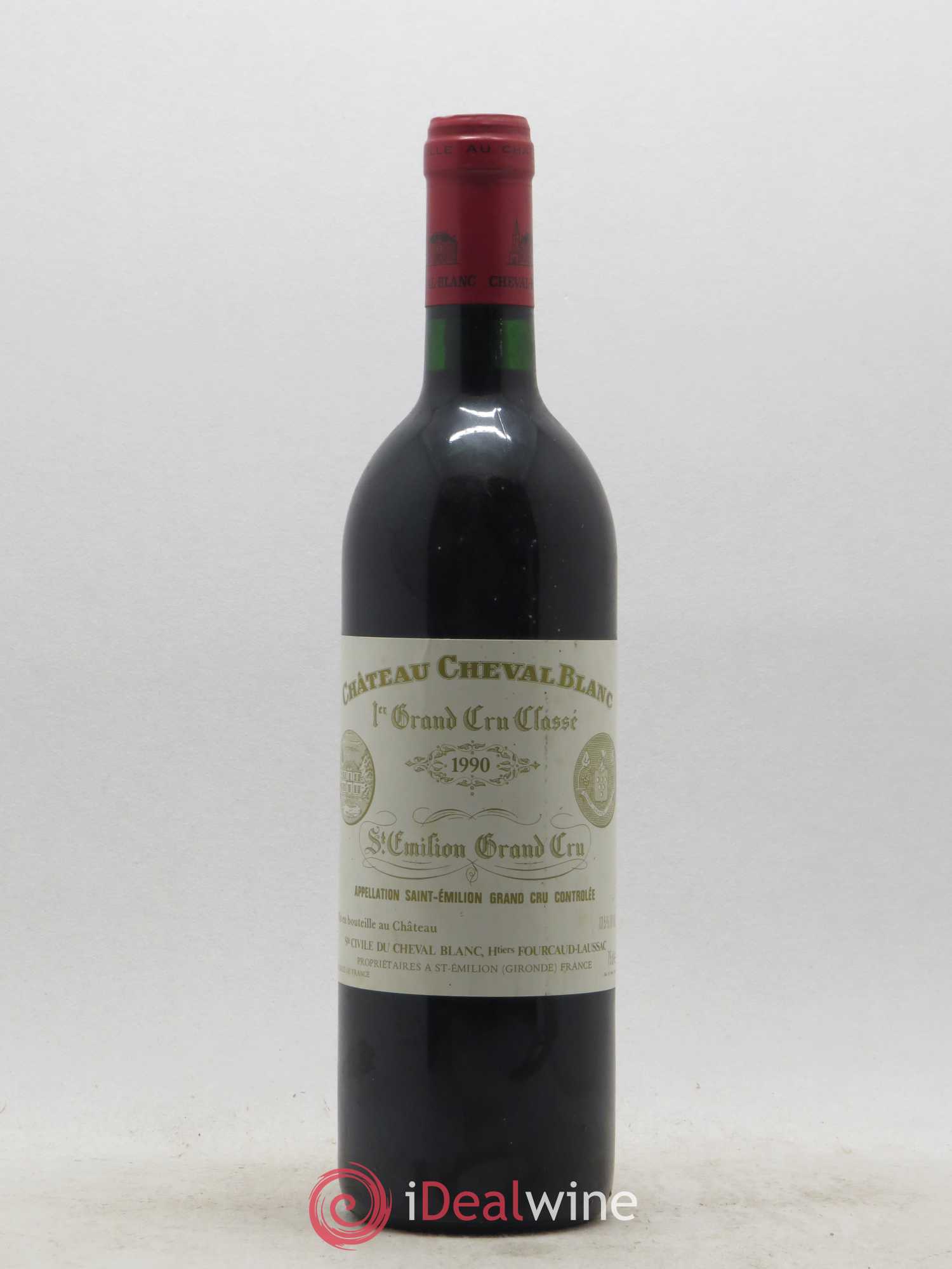 Château Cheval Blanc 1er Grand Cru Classé A 1990 - Lot de 1 bouteille - 0