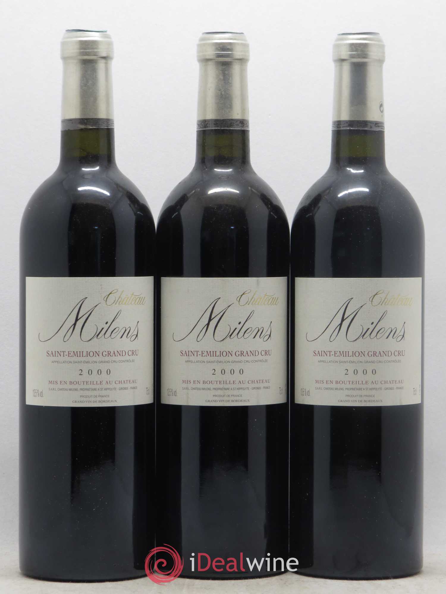 Château Milens 2000 - Posten von 3 Flaschen - 0