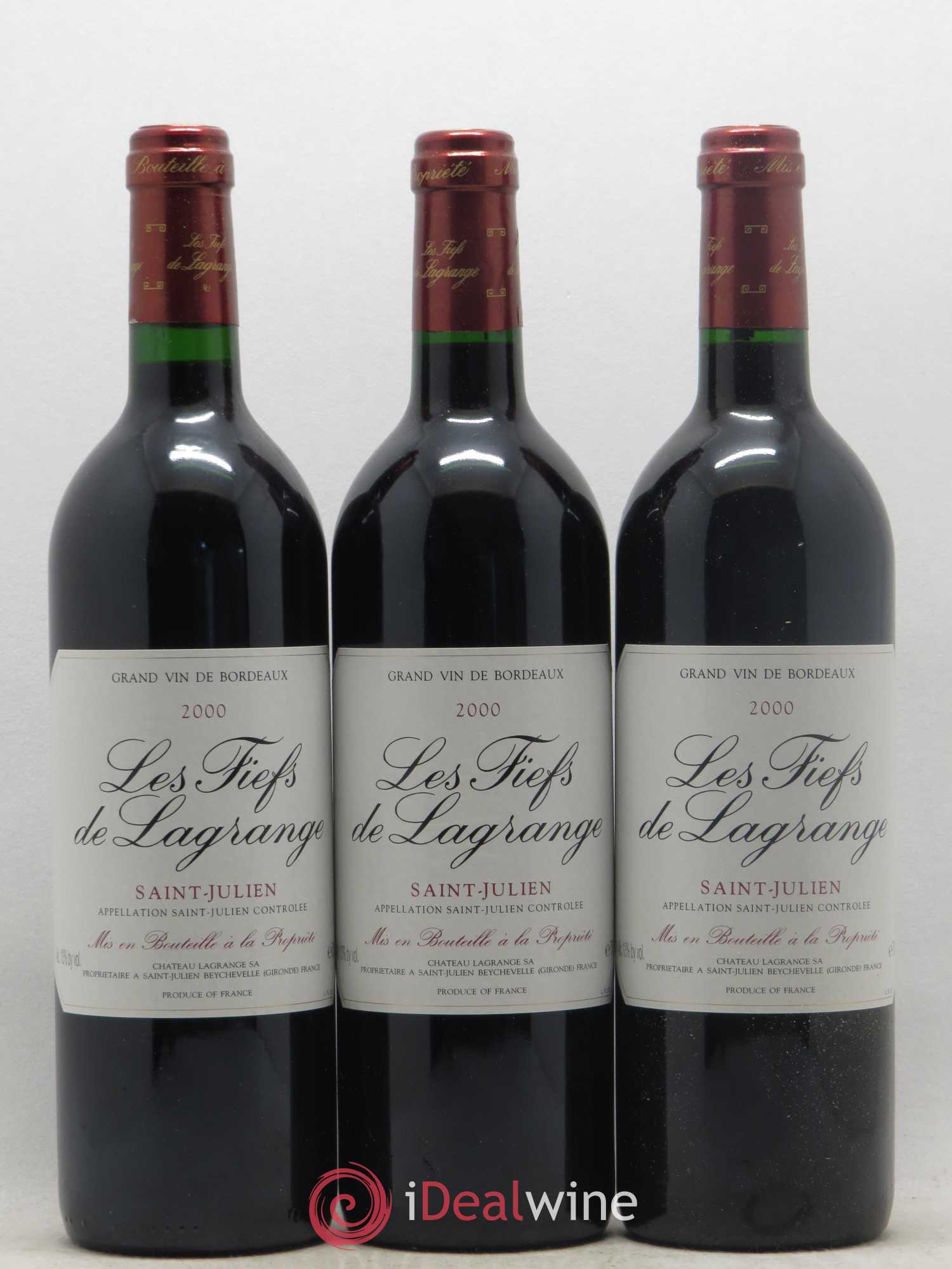 Les Fiefs de Lagrange Second Vin 2000 - Lot de 12 bouteilles - 2