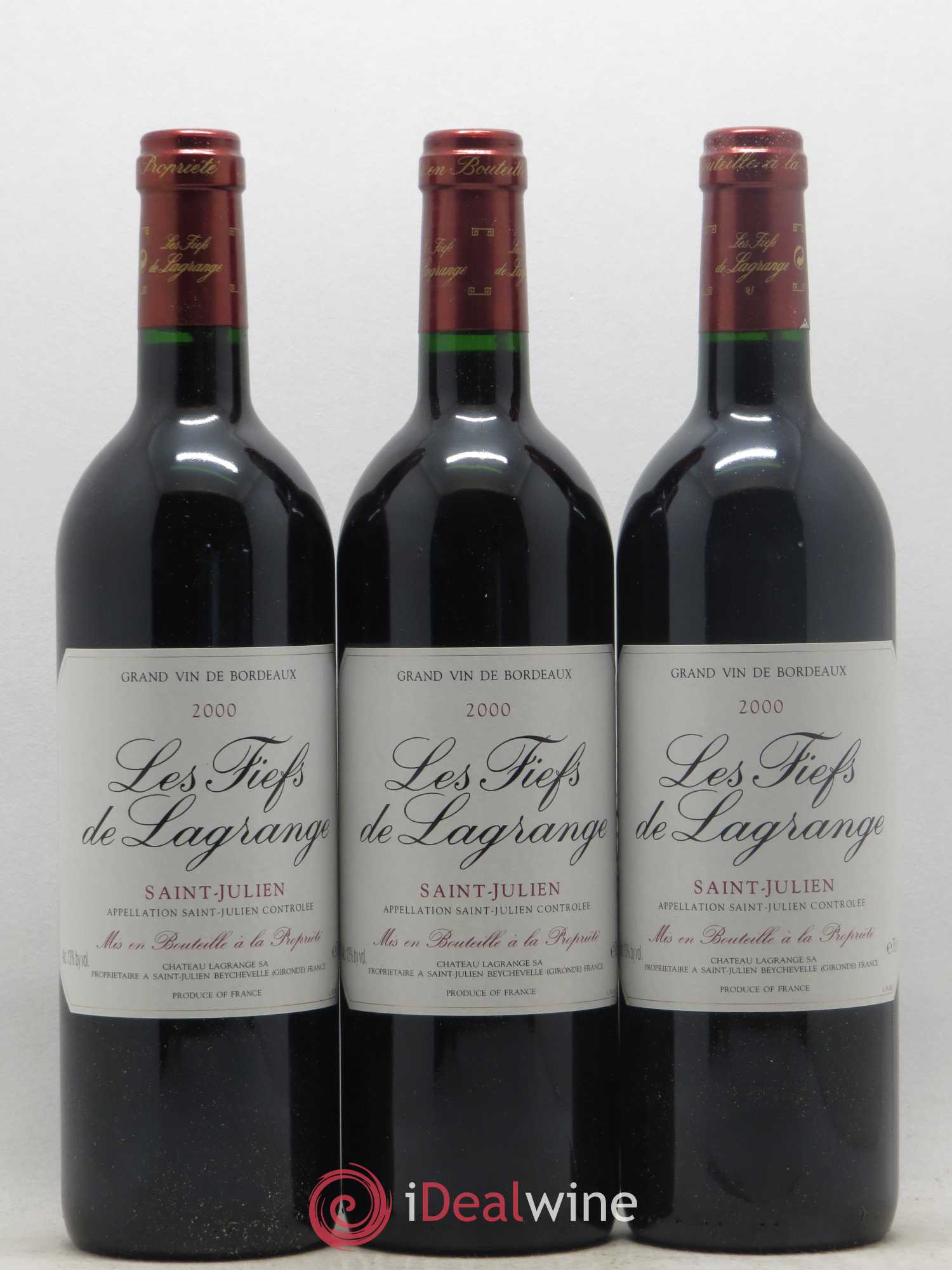 Les Fiefs de Lagrange Second Vin 2000 - Lot de 12 bouteilles - 3