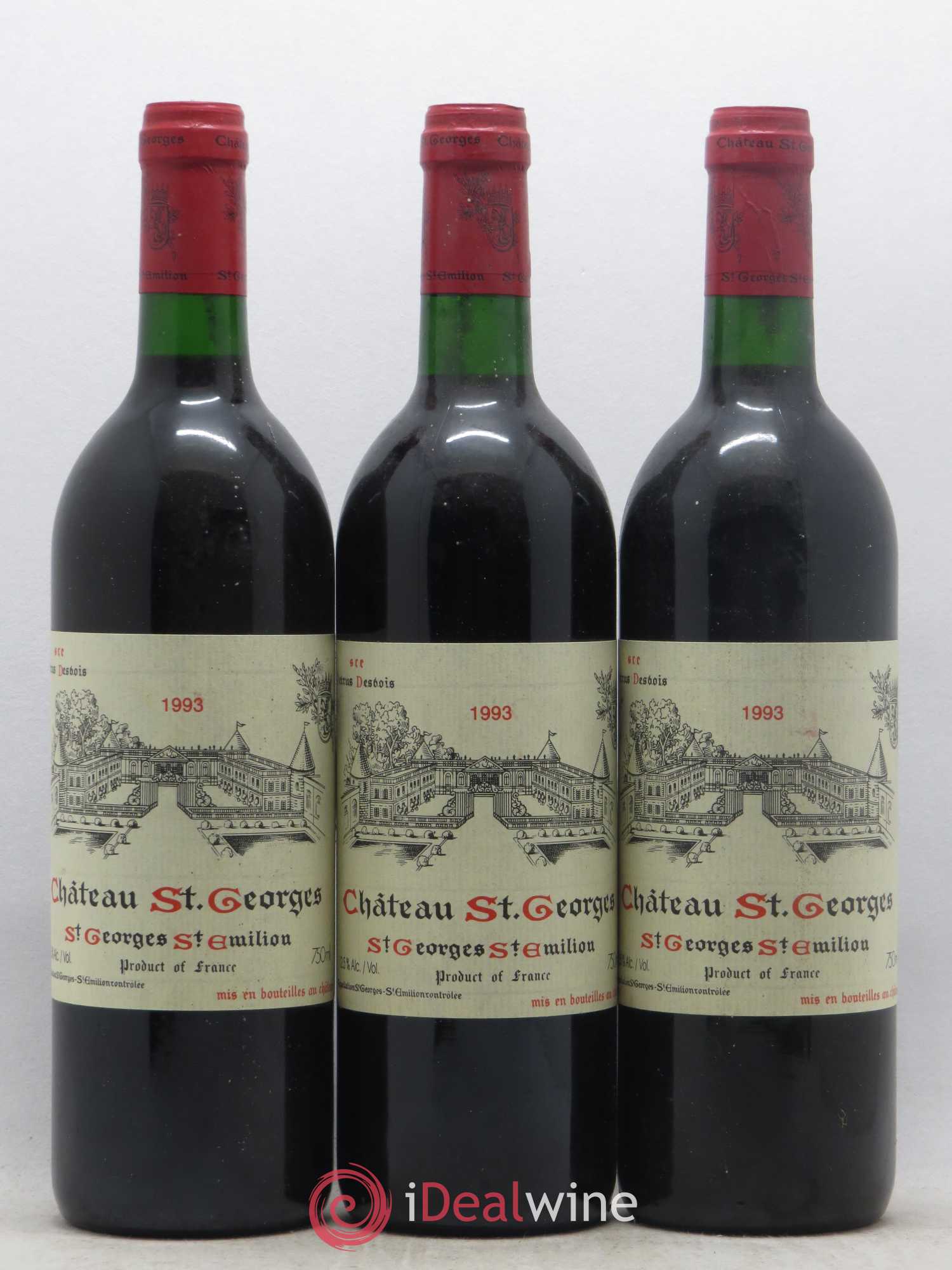Château Saint-Georges 1993 - Lot de 6 bouteilles - 2