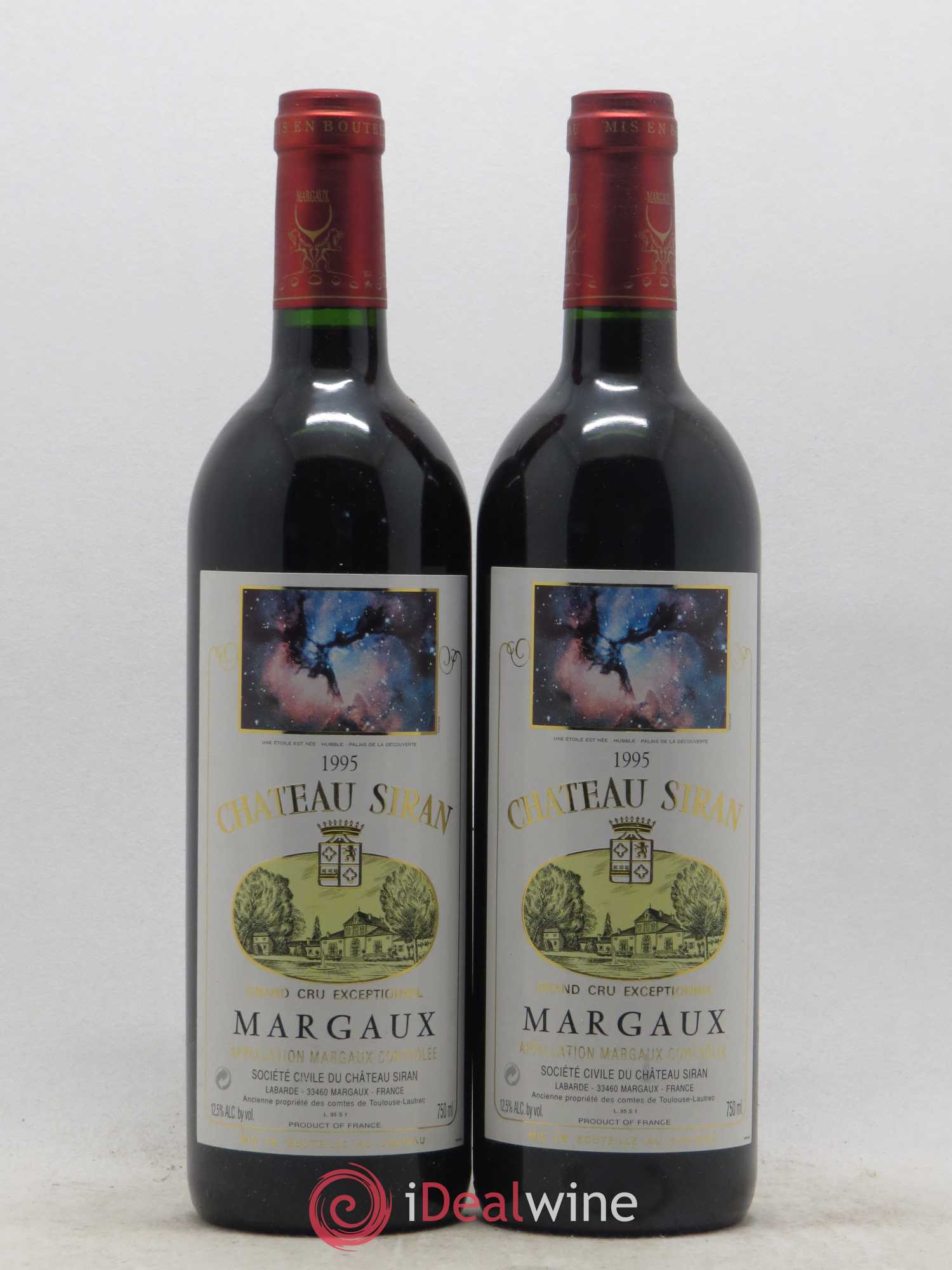 Château Siran 1995 - Lot de 2 bouteilles - 0