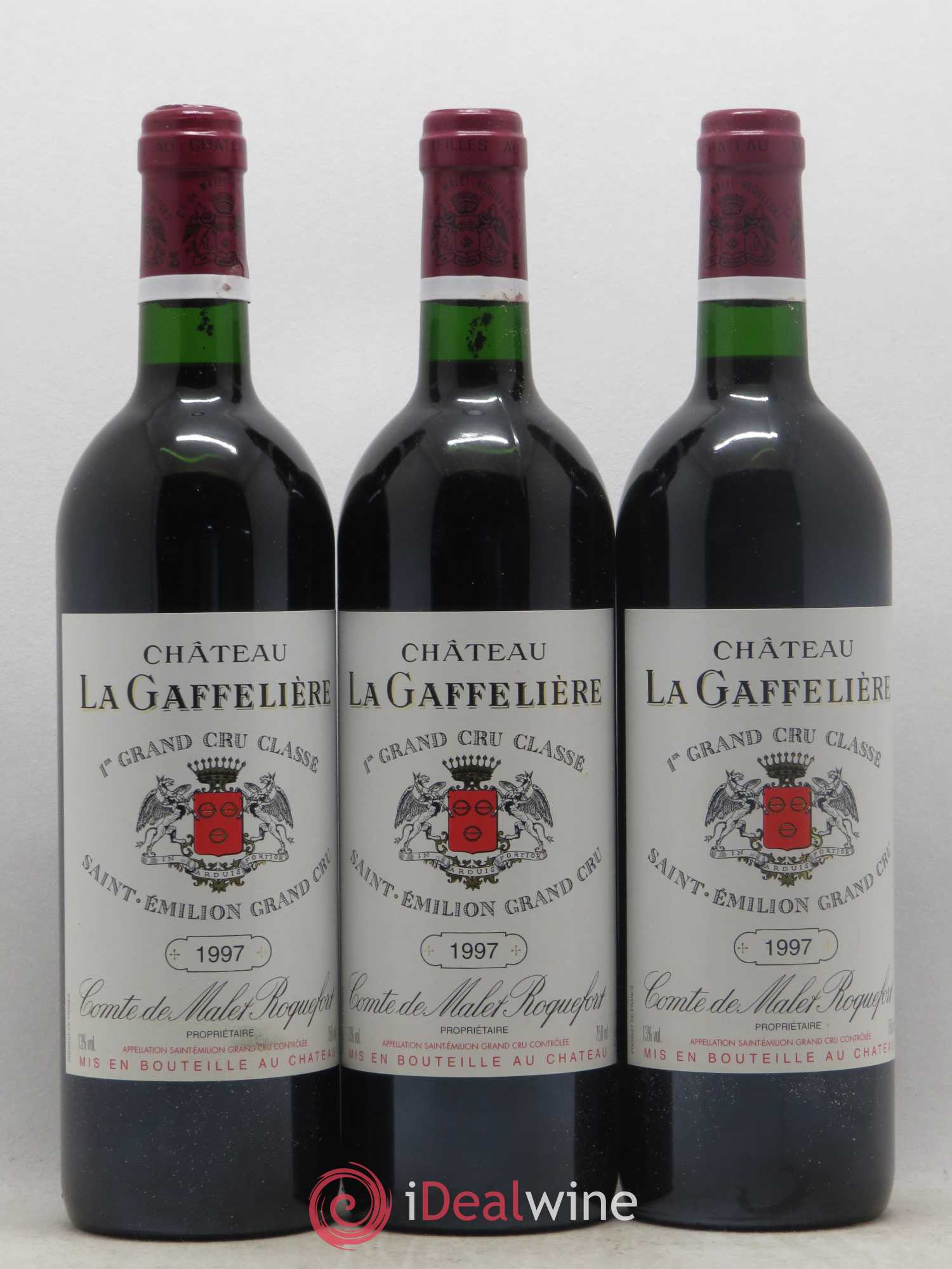 Château la Gaffelière 1er Grand Cru Classé B 1997 - Lot de 12 bouteilles - 3