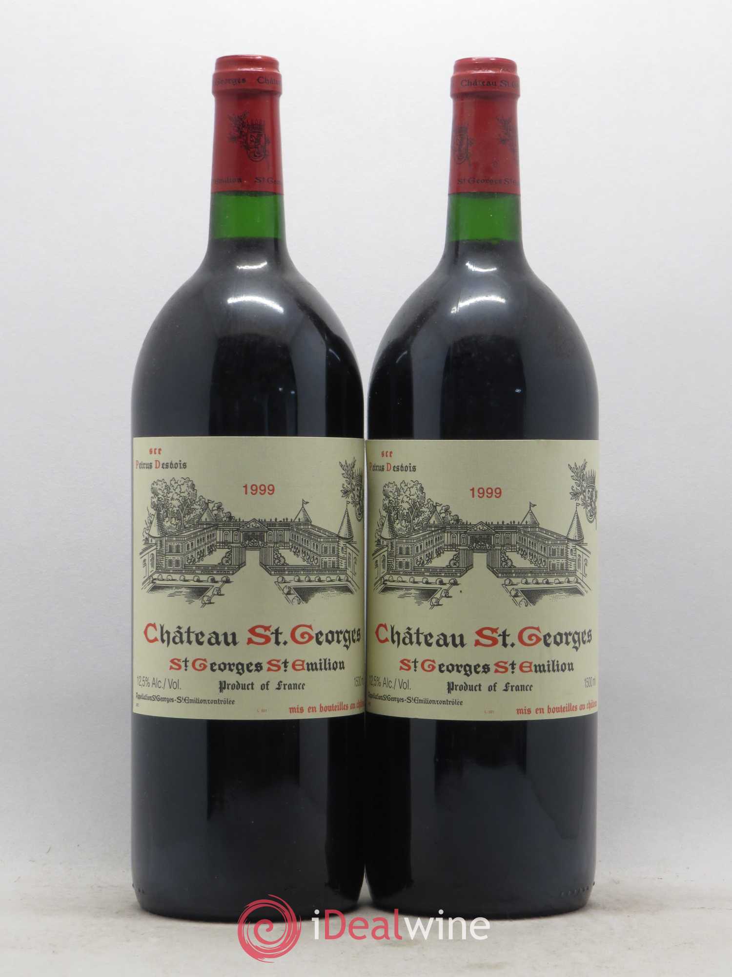 Château Saint-Georges 1999 - Lot de 2 magnums - 0