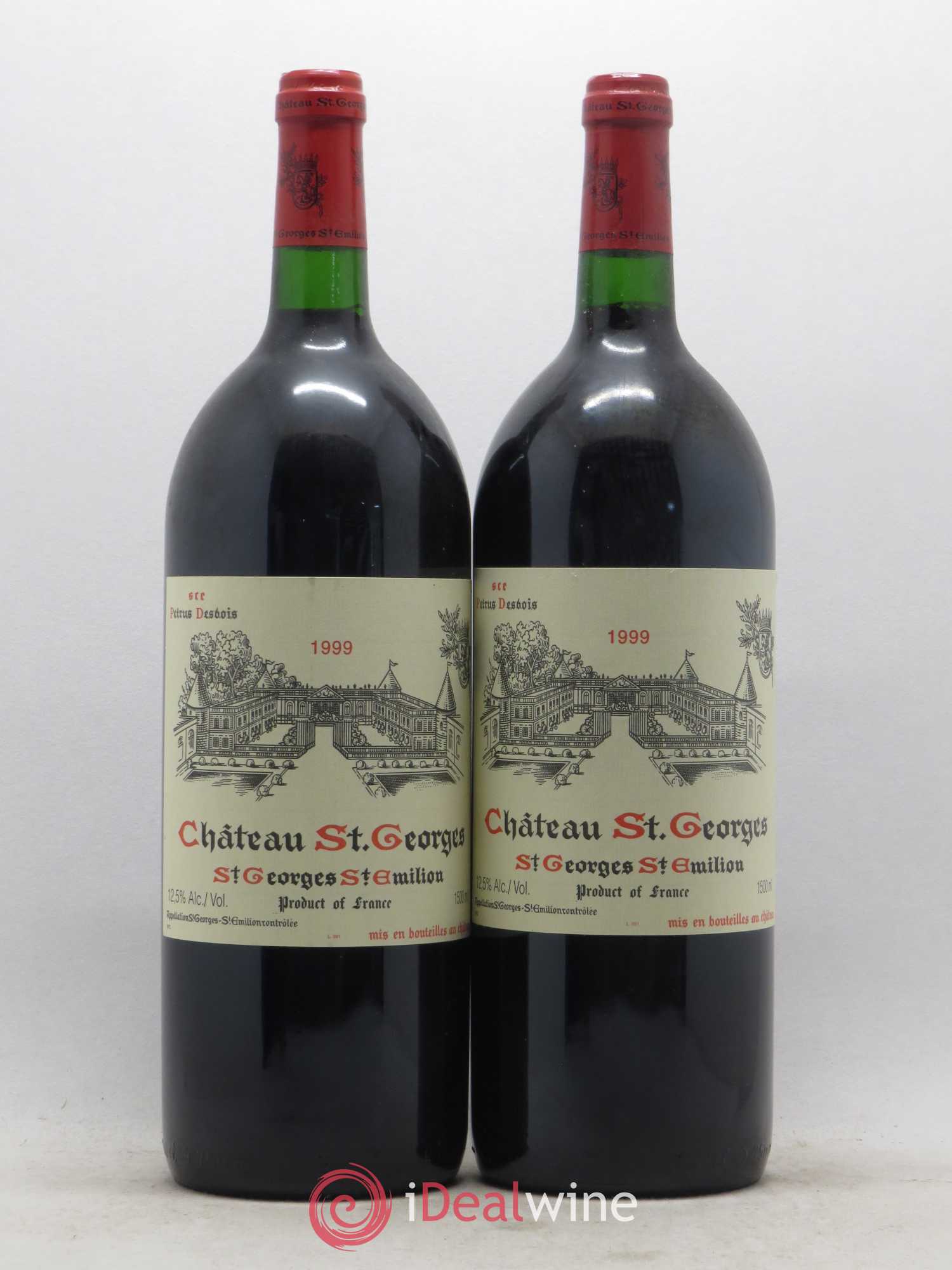 Château Saint-Georges 1999 - Lot de 2 magnums - 0