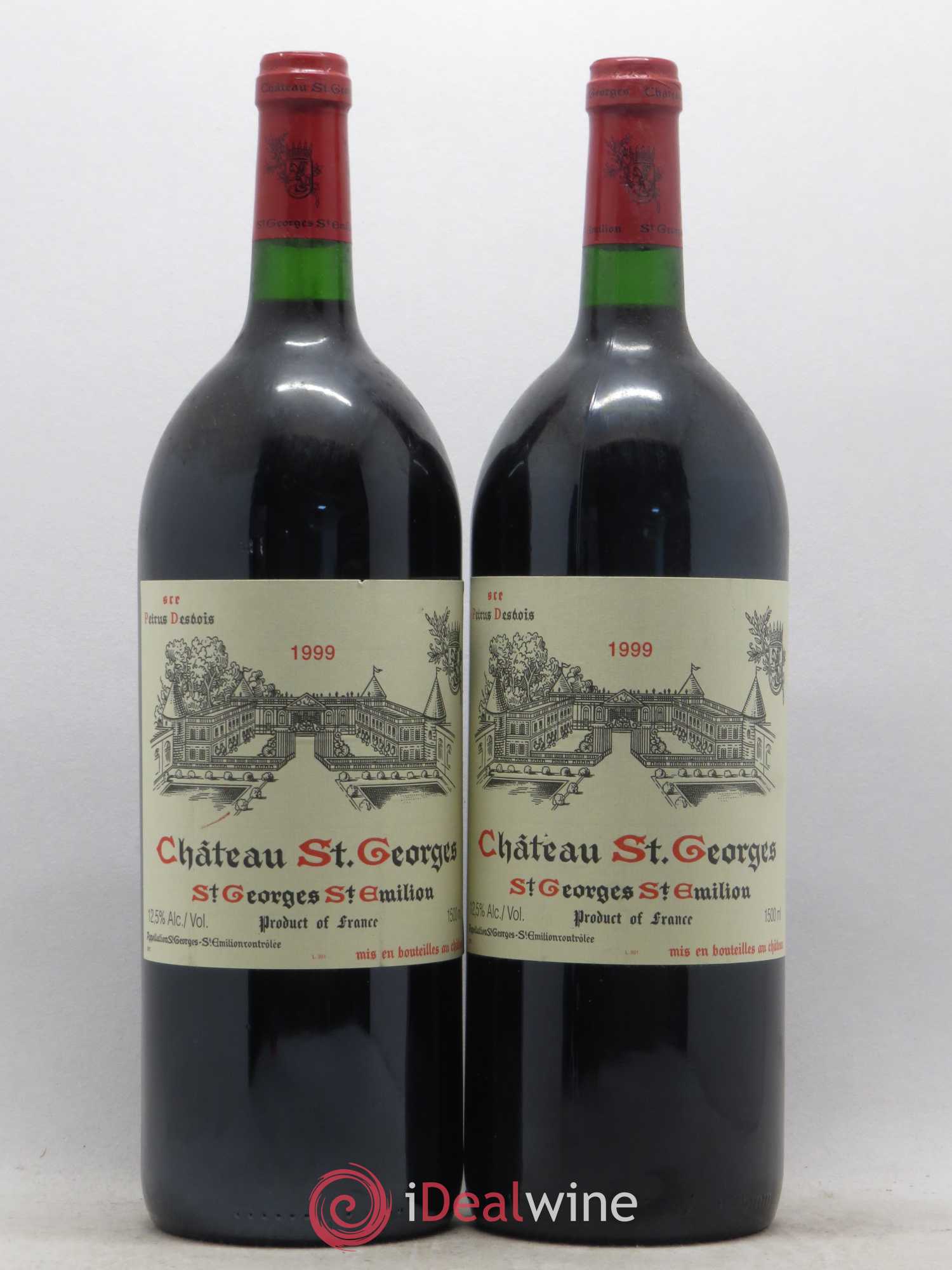 Château Saint-Georges 1999 - Lot de 2 magnums - 0