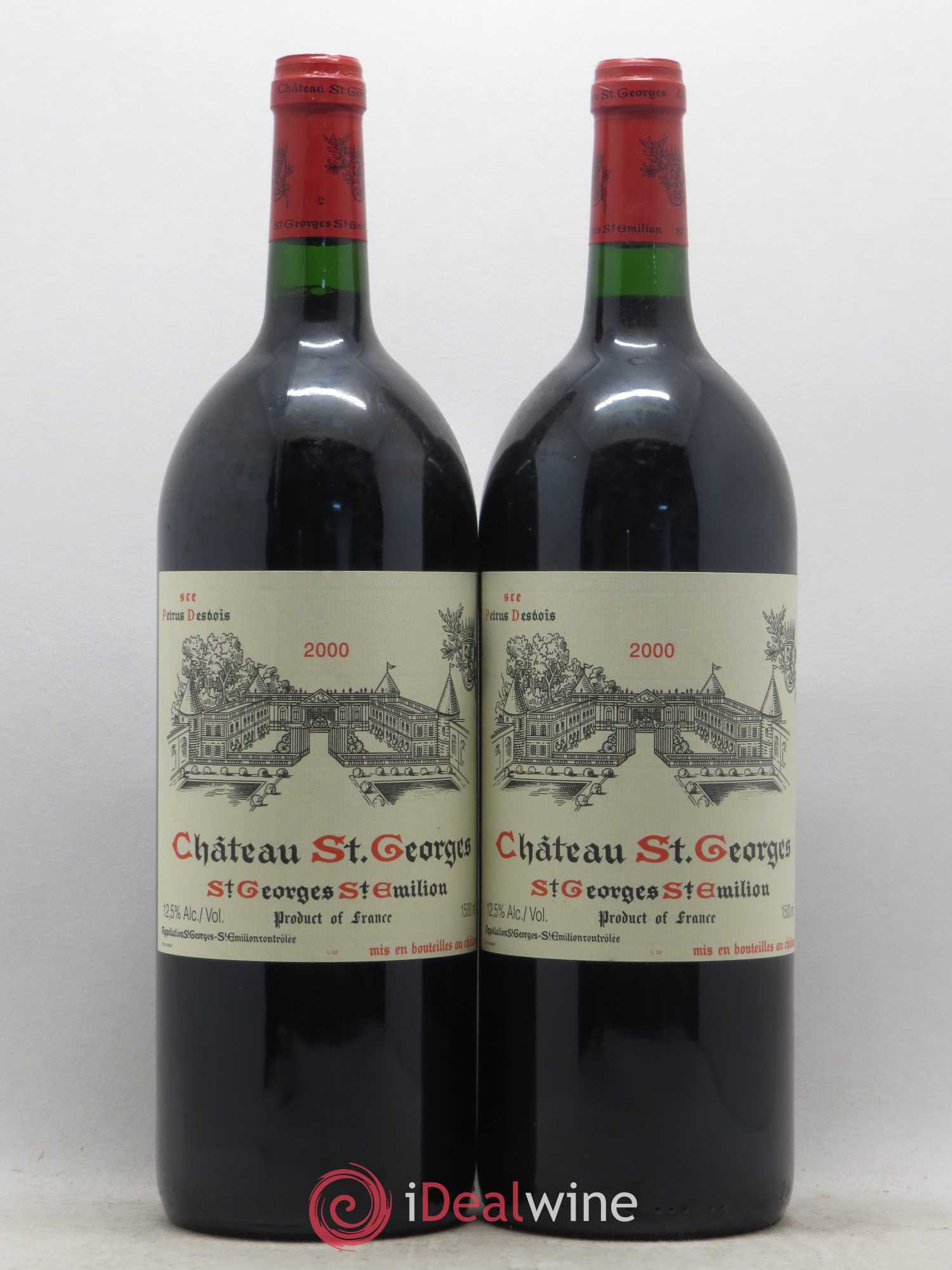 Château Saint-Georges 2000 - Lot de 2 magnums - 0