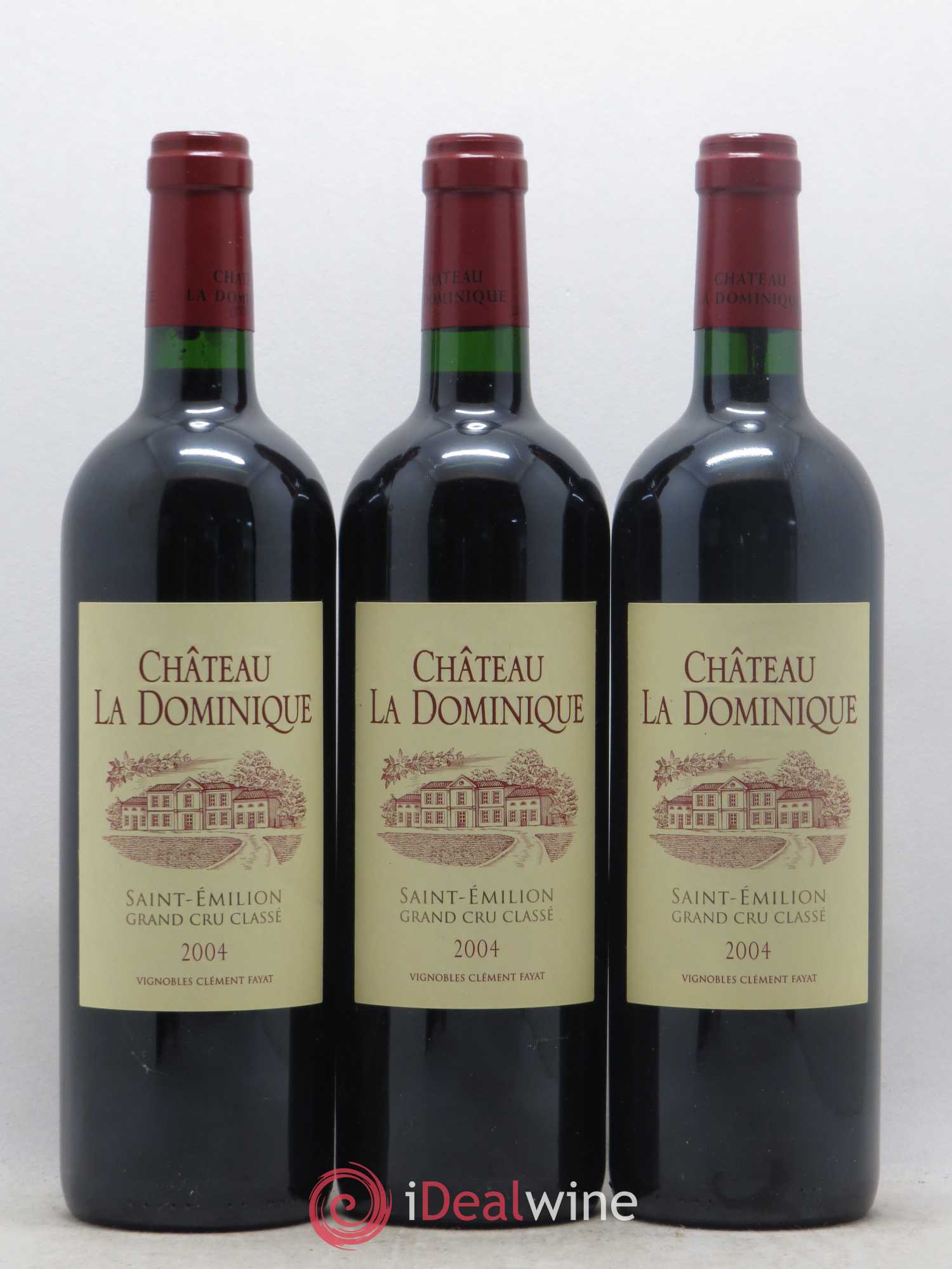 Château la Dominique Grand Cru Classé 2004 - Lot de 6 bouteilles - 1