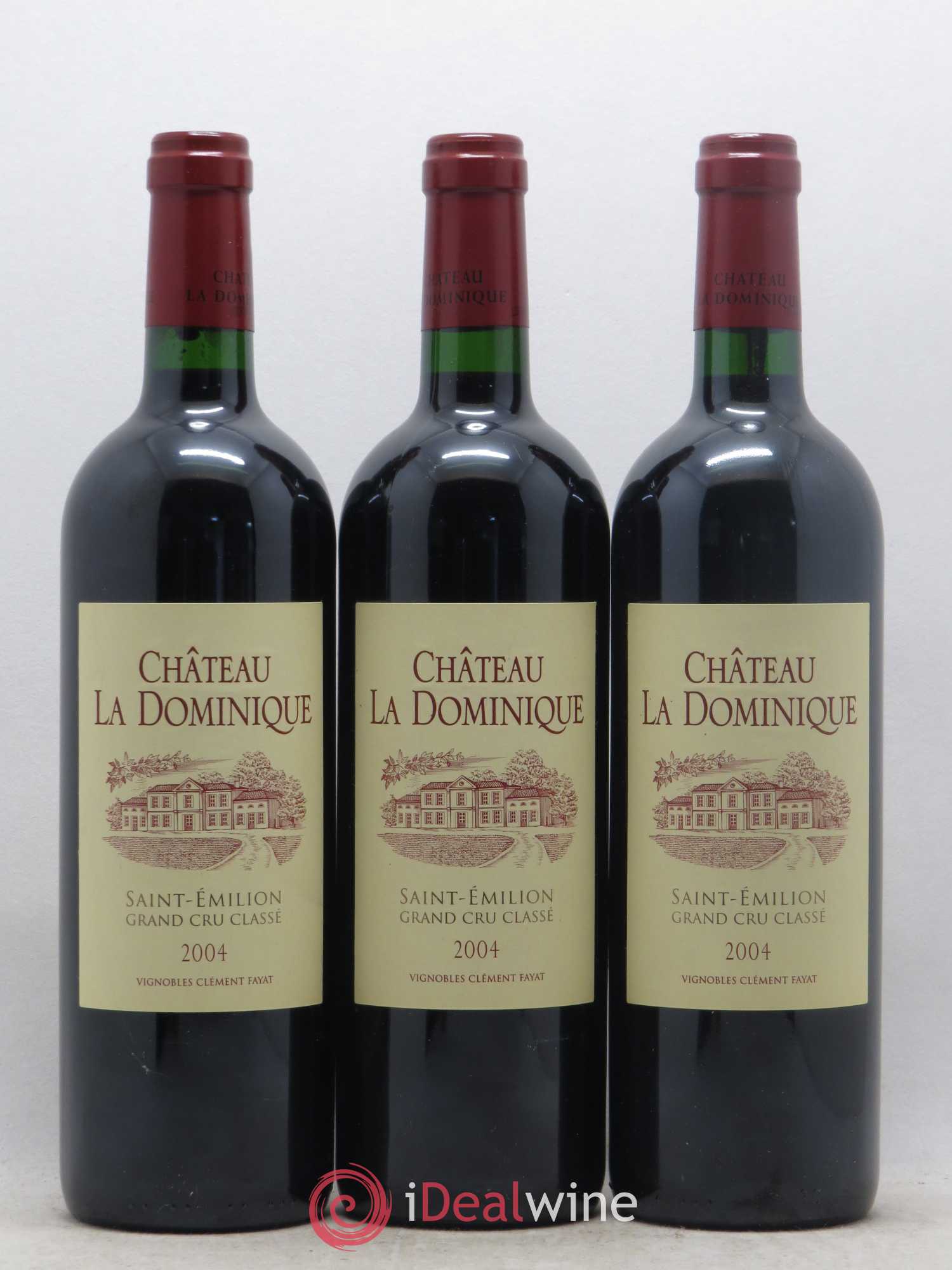 Château la Dominique Grand Cru Classé 2004 - Lot de 6 bouteilles - 2
