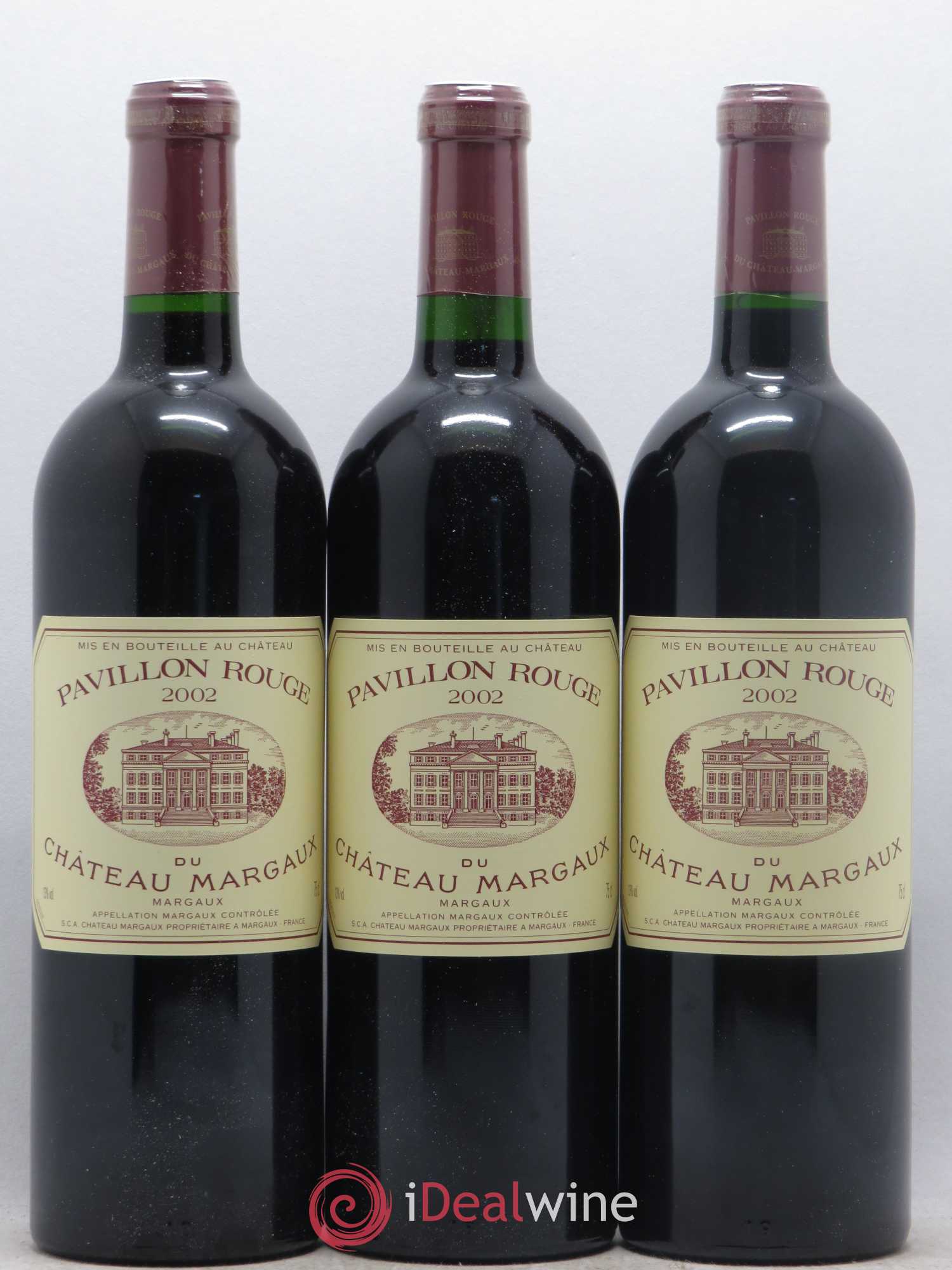Pavillon Rouge du Château Margaux Second Vin 2002 - Lot de 6 bouteilles - 2
