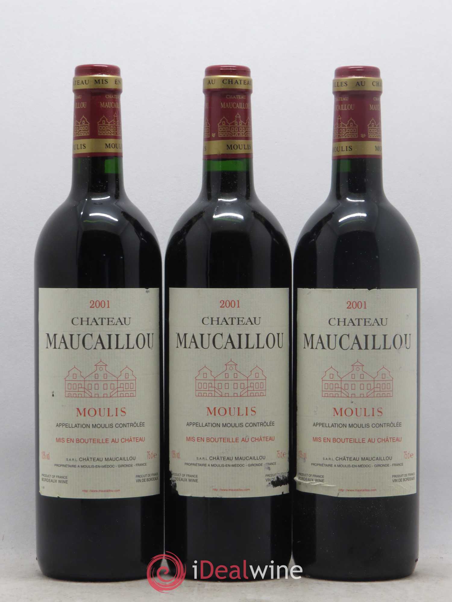 Château Maucaillou 2001 - Lot de 12 bouteilles - 2