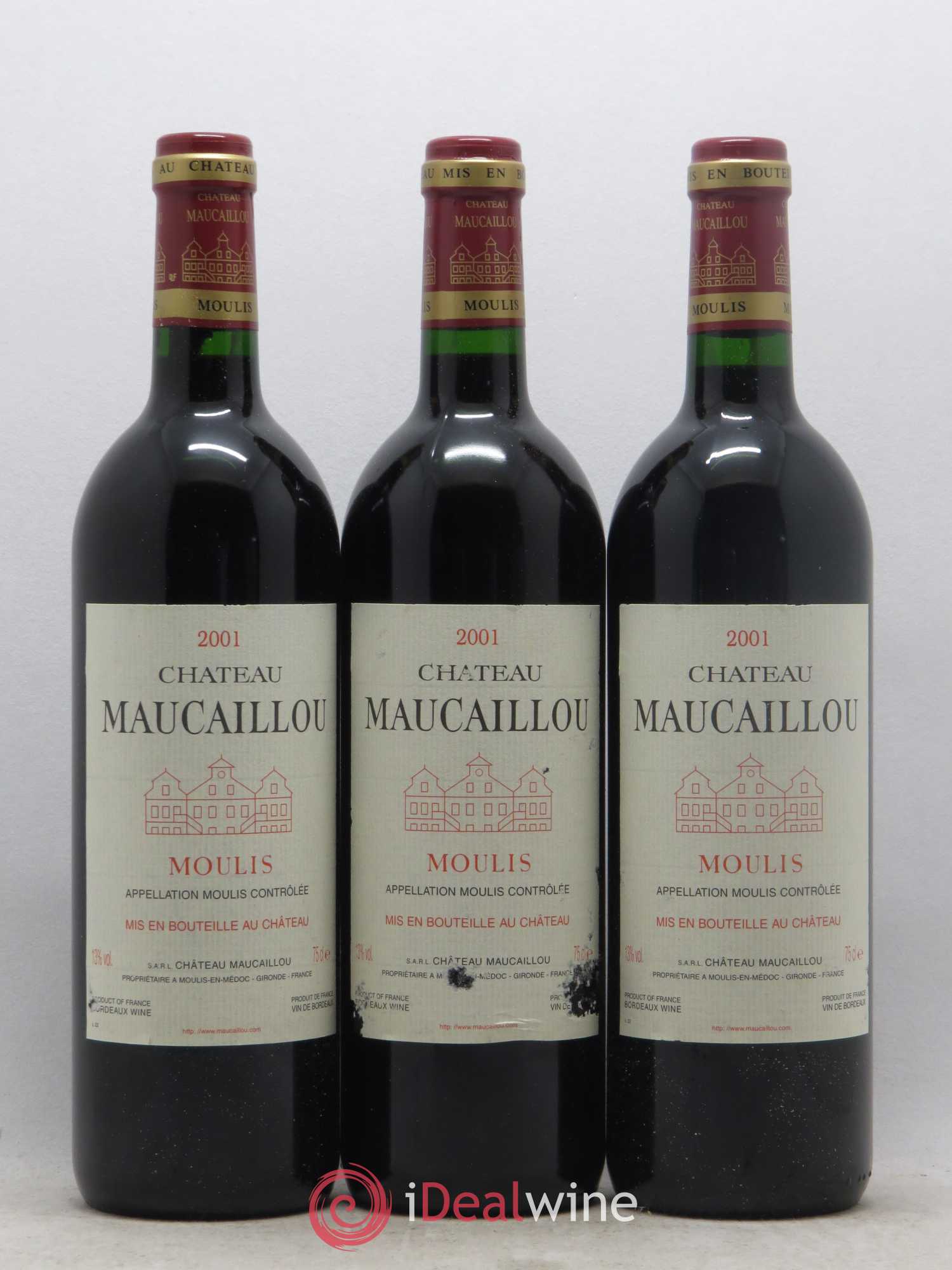 Château Maucaillou 2001 - Lot de 12 bouteilles - 3