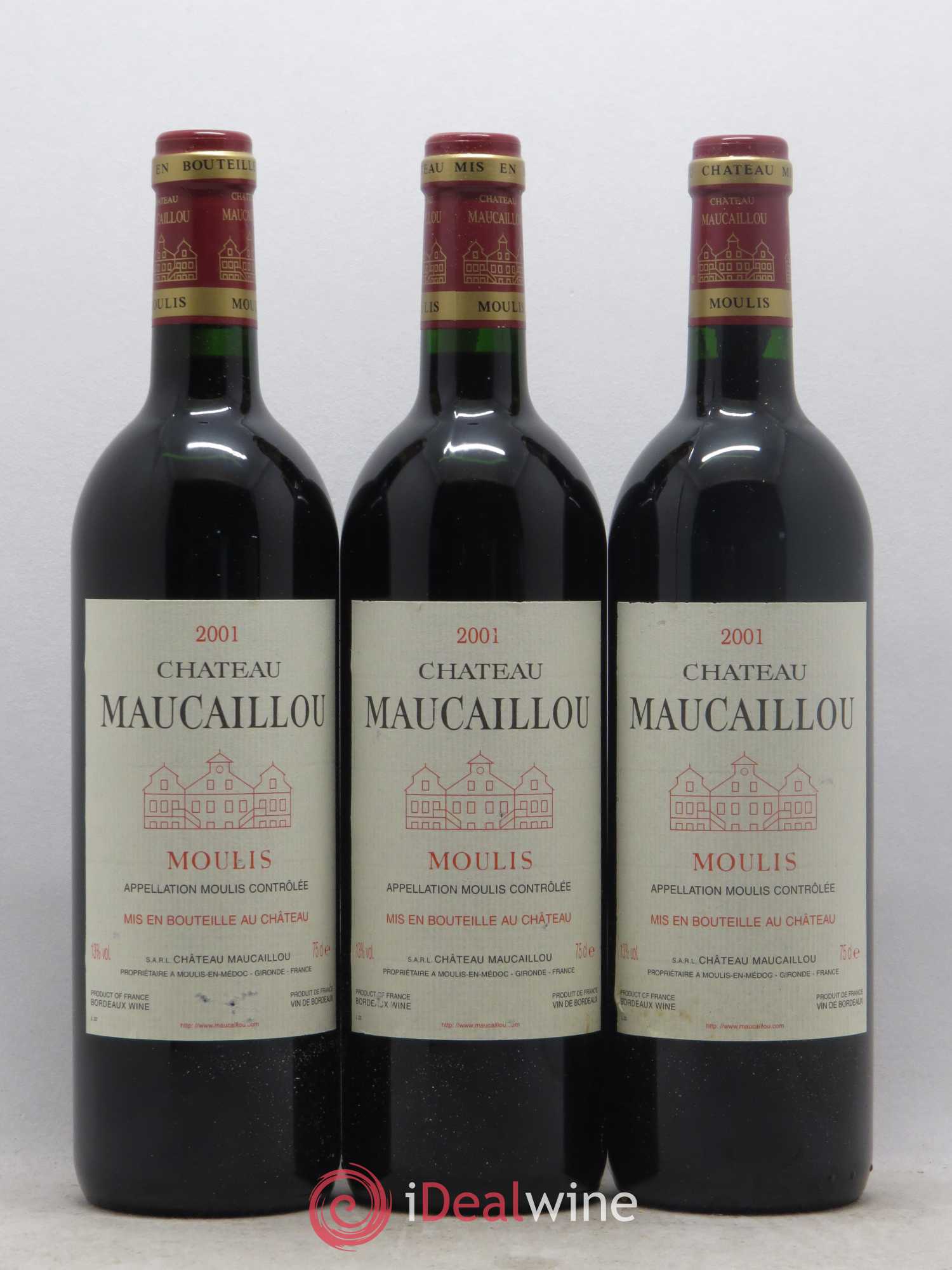 Château Maucaillou 2001 - Lot de 12 bouteilles - 4