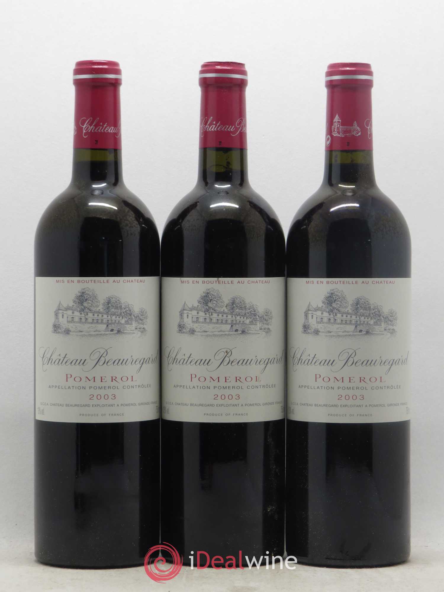 Château Beauregard 2003 - Lot de 6 bouteilles - 2