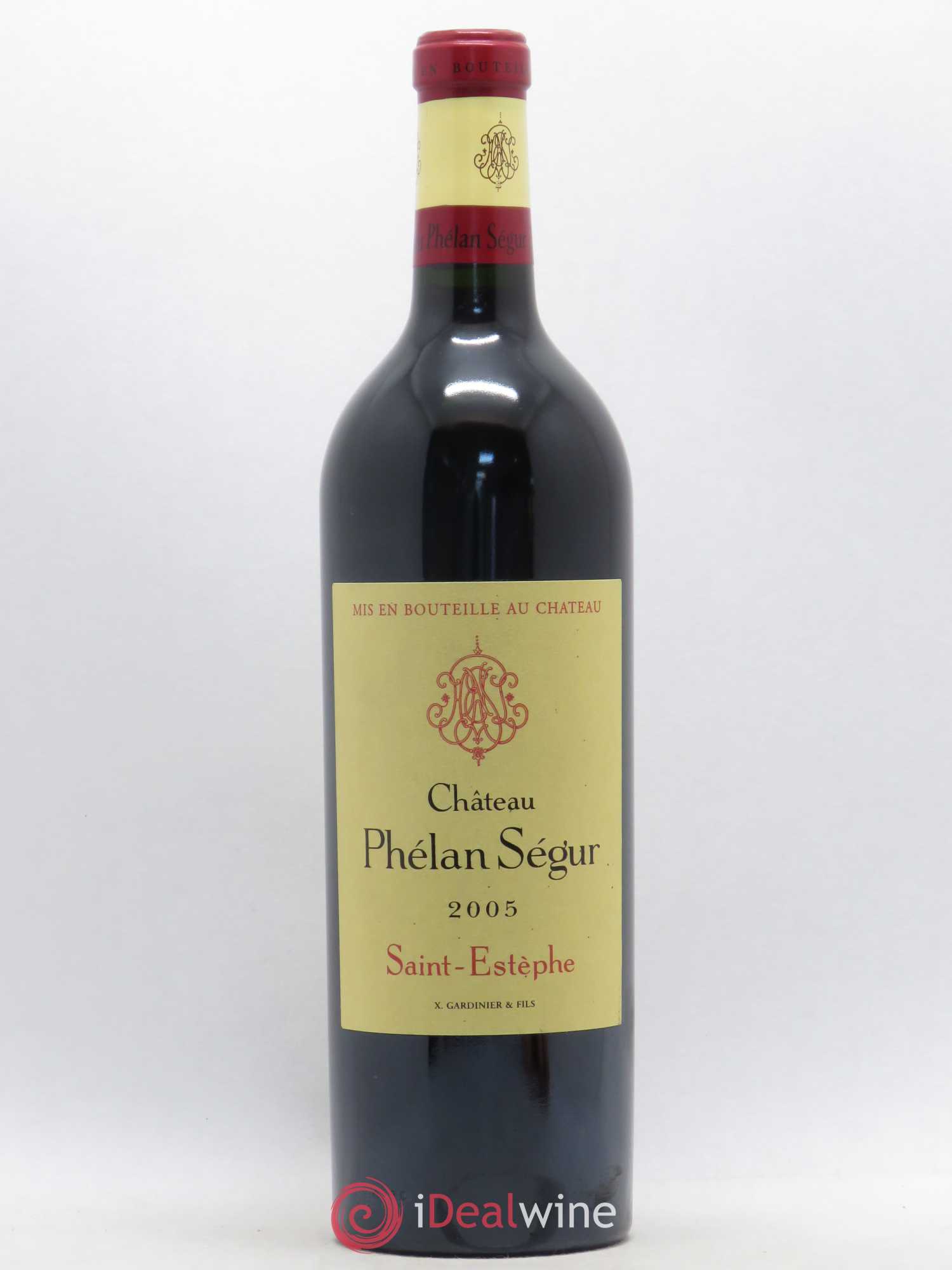 Château Phélan Ségur 2005 - Lot de 1 bouteille - 0