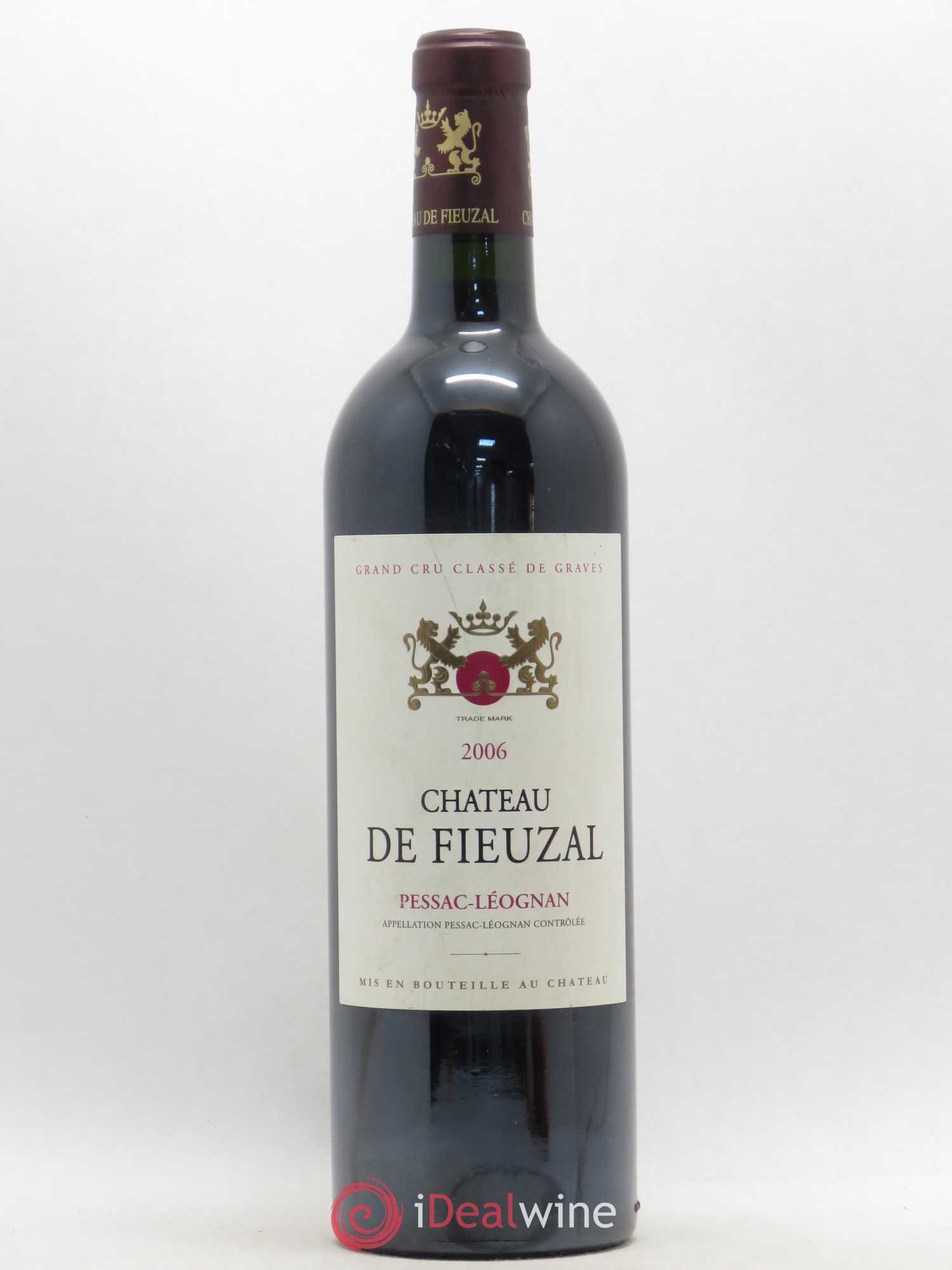 Château de Fieuzal Cru Classé de Graves 2006 - Lot de 1 bouteille - 0