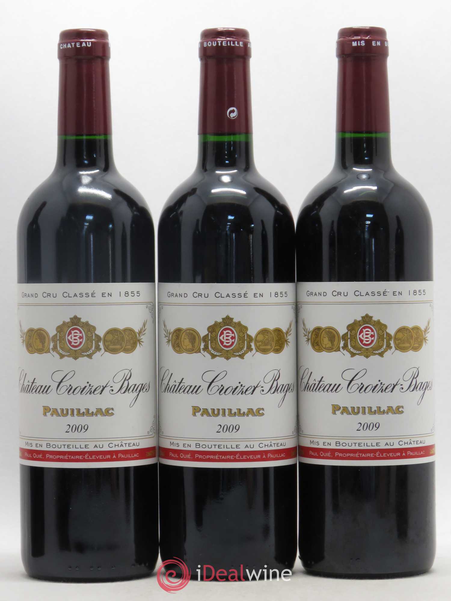 Château Croizet Bages 5ème Grand Cru Classé 2009 - Lot de 6 bouteilles - 2