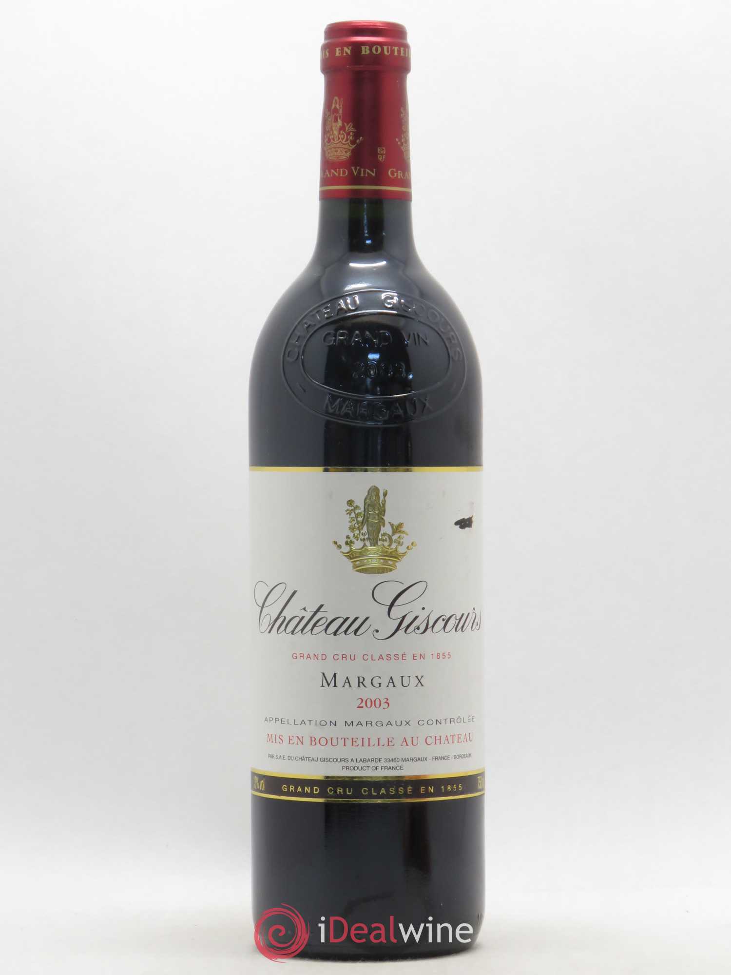 Château Giscours 3ème Grand Cru Classé 2003 - Lot de 1 bouteille - 0