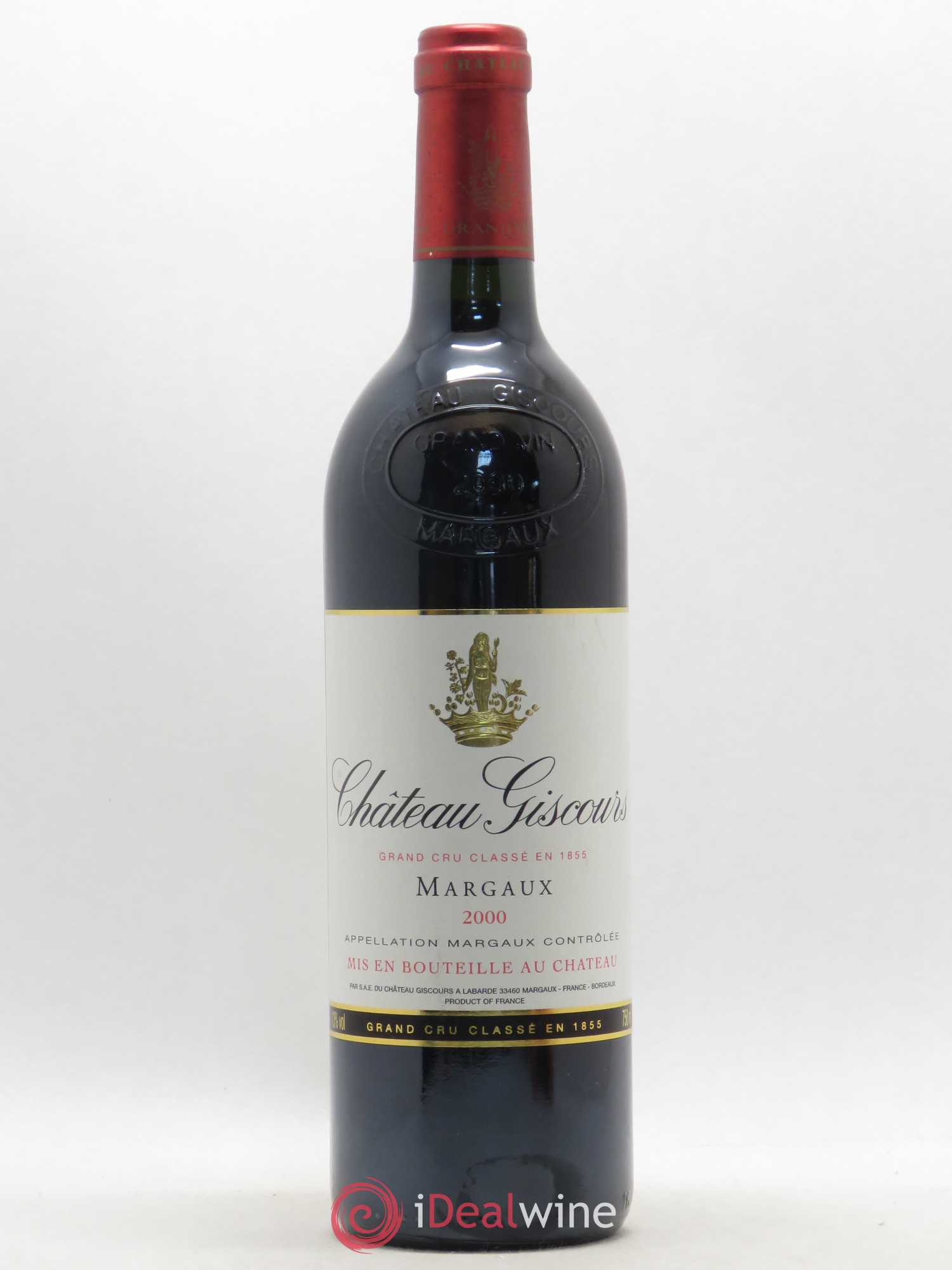 Château Giscours 3ème Grand Cru Classé 2000 - Lot de 1 bouteille - 0