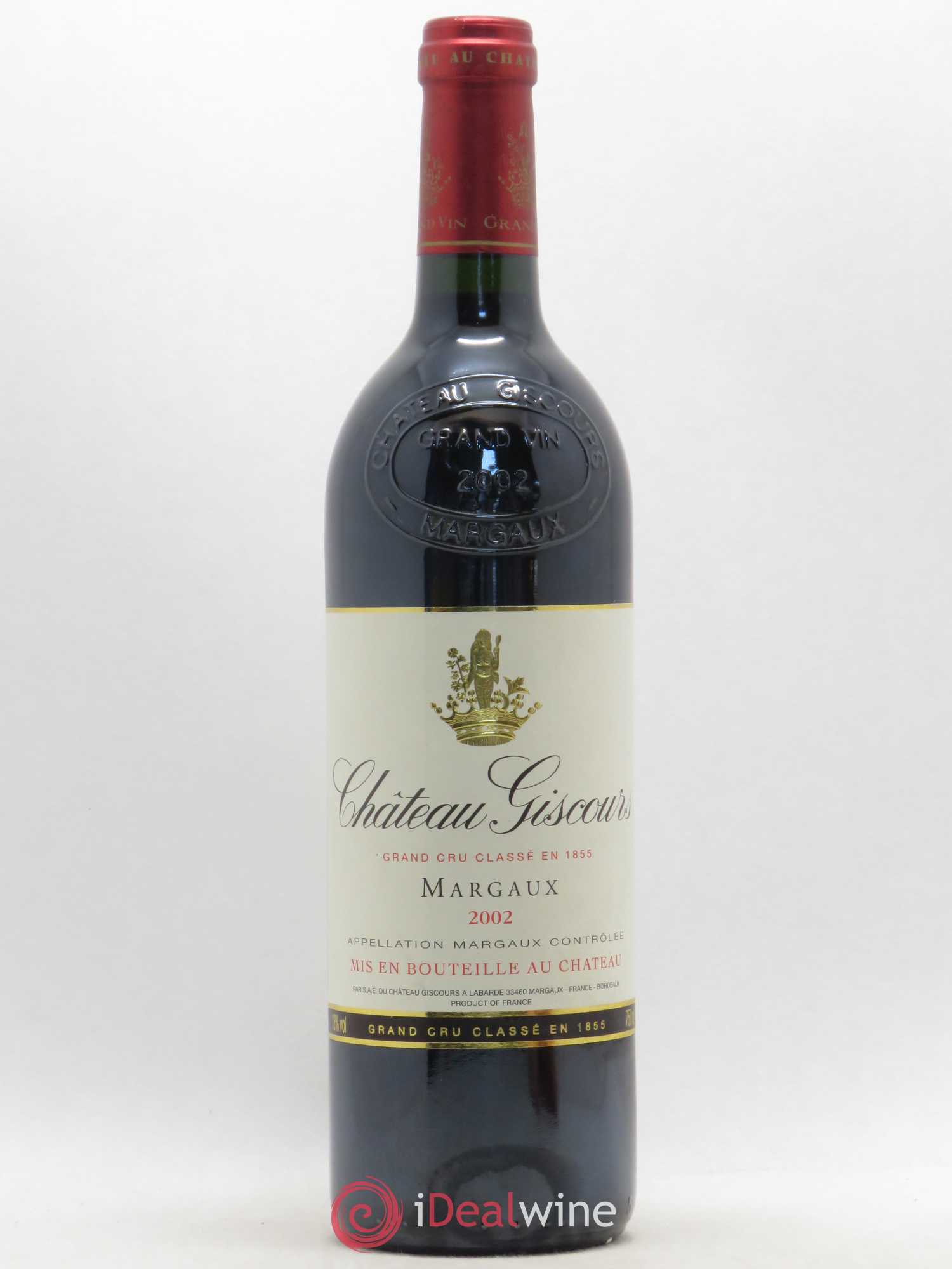 Château Giscours 3ème Grand Cru Classé 2002 - Lot de 1 bouteille - 0