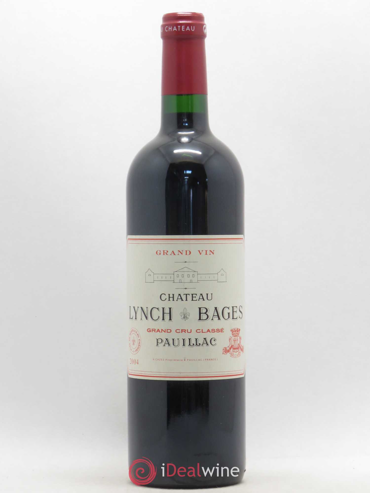 Château Lynch Bages 5ème Grand Cru Classé 2004 - Lot de 1 bouteille - 0