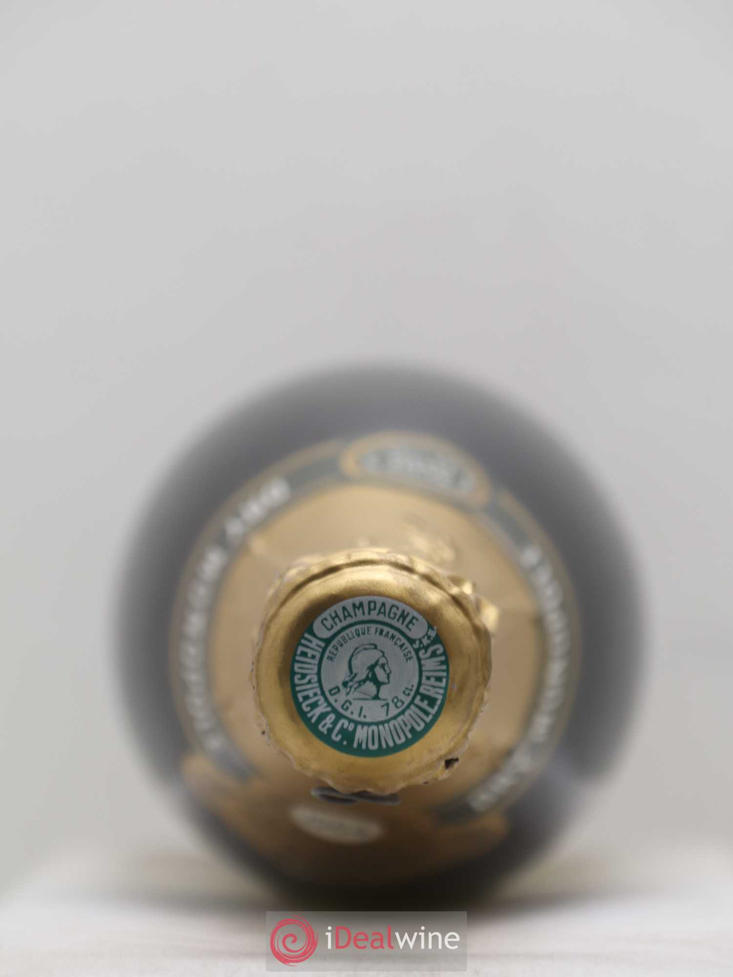 Champagne Dry Monopole Heidsieck & co 1964 - Lot de 2 bouteilles - 2