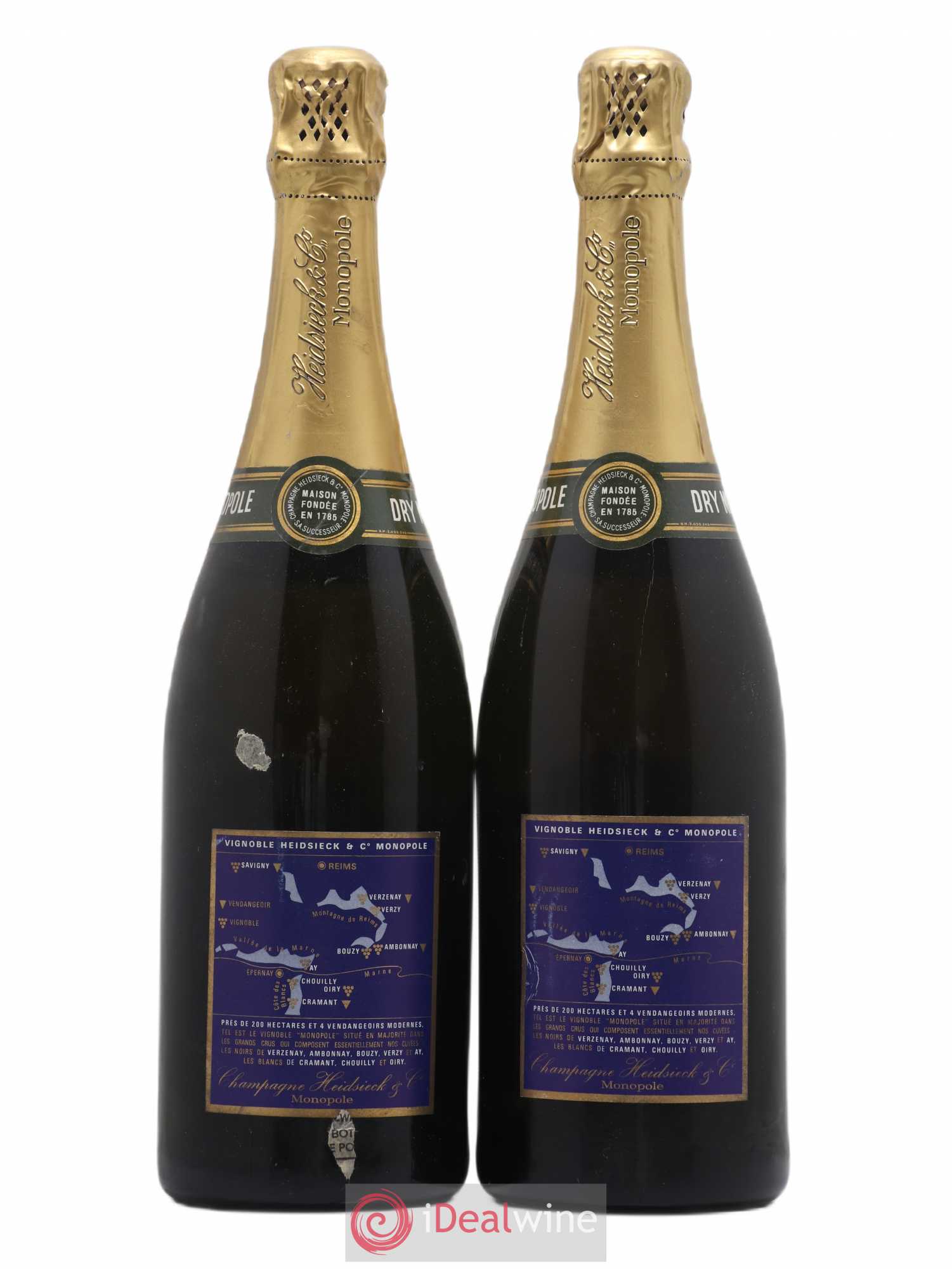 Champagne 1964 - Posten von 2 Flaschen - 1