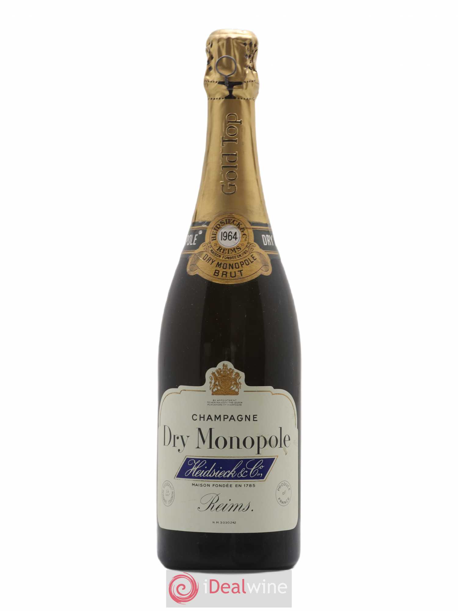 Champagne 1964 - Posten von 1 Flasche - 0