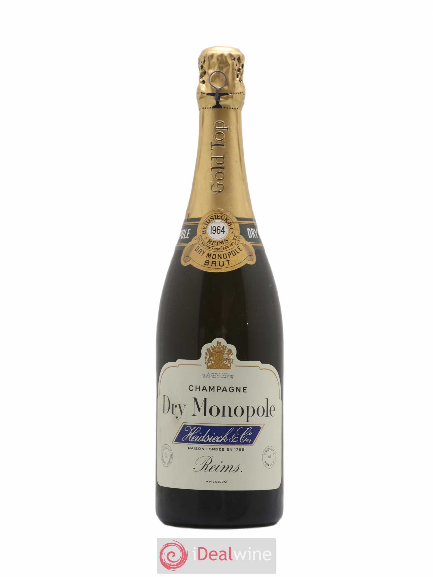 Champagne 1964 - Posten von 1 Flasche - 0