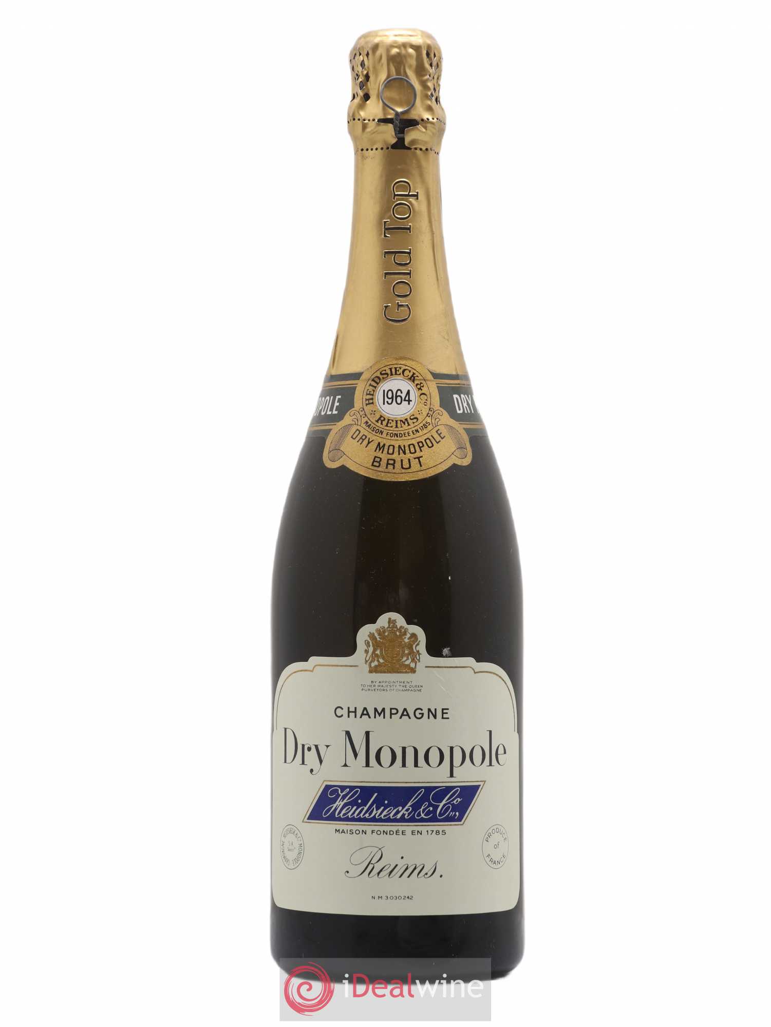 Champagne 1964 - Posten von 1 Flasche - 0