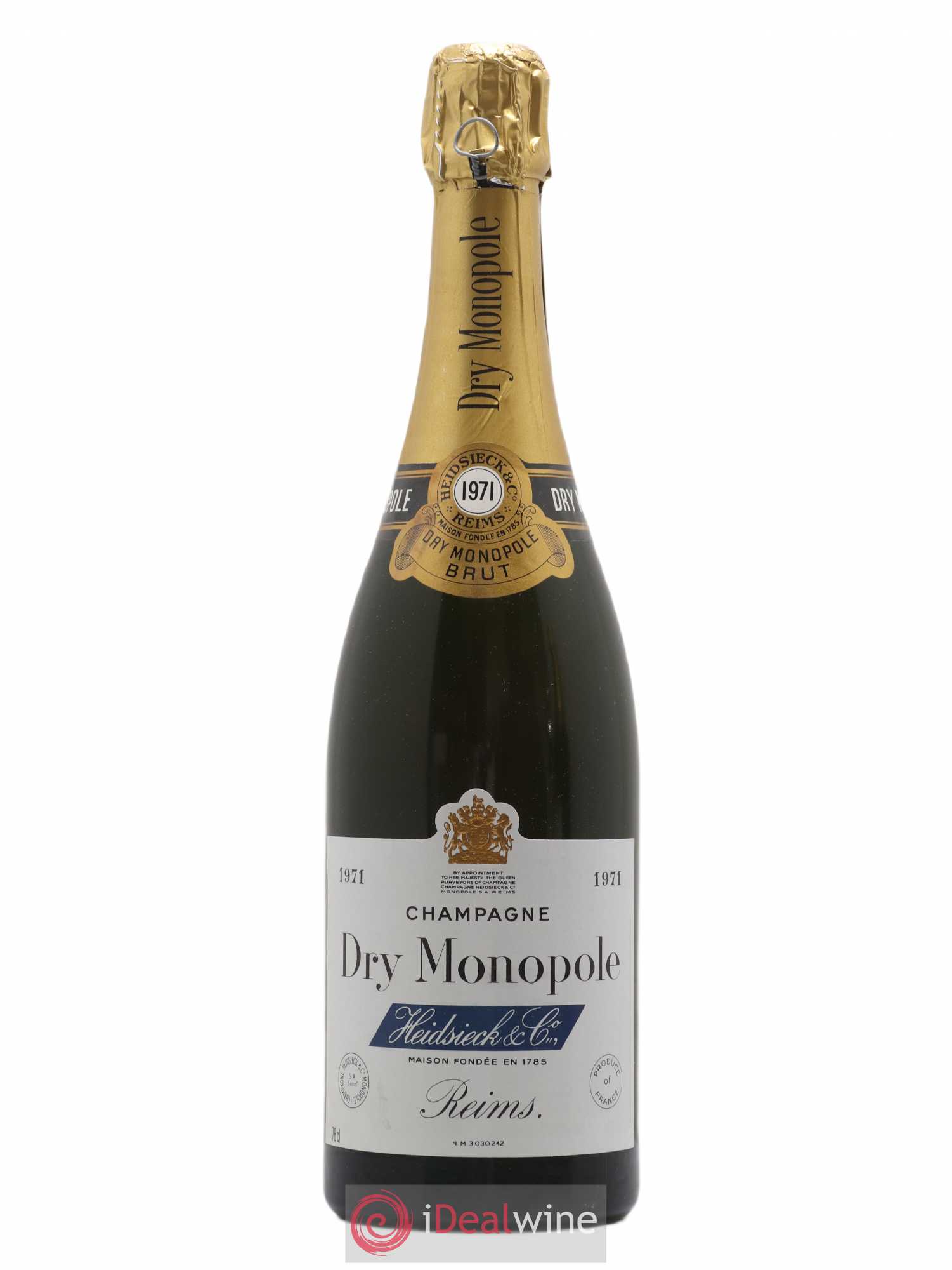Champagne 1971 - Posten von 1 Flasche - 0