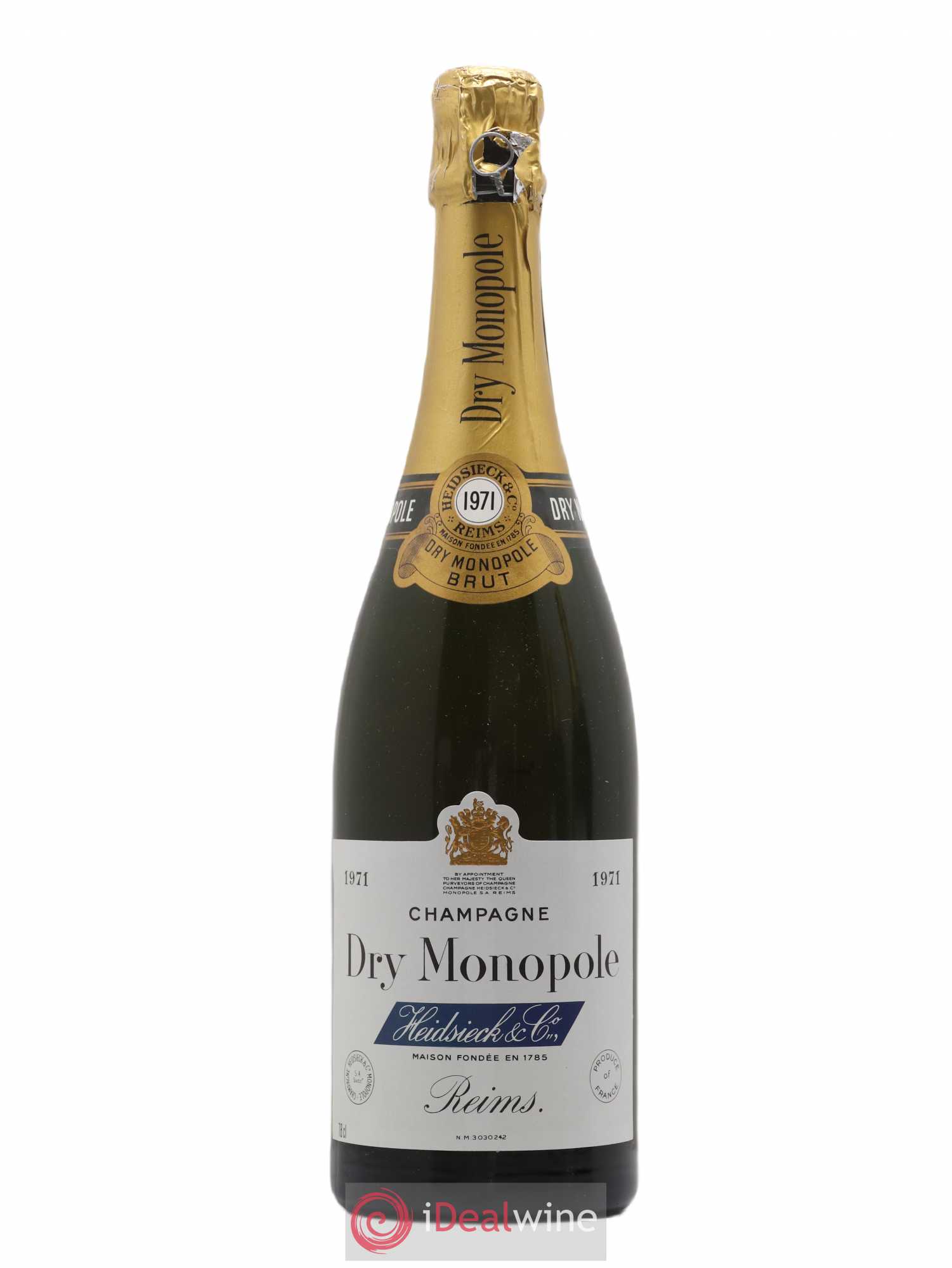 Champagne 1971 - Posten von 1 Flasche - 0