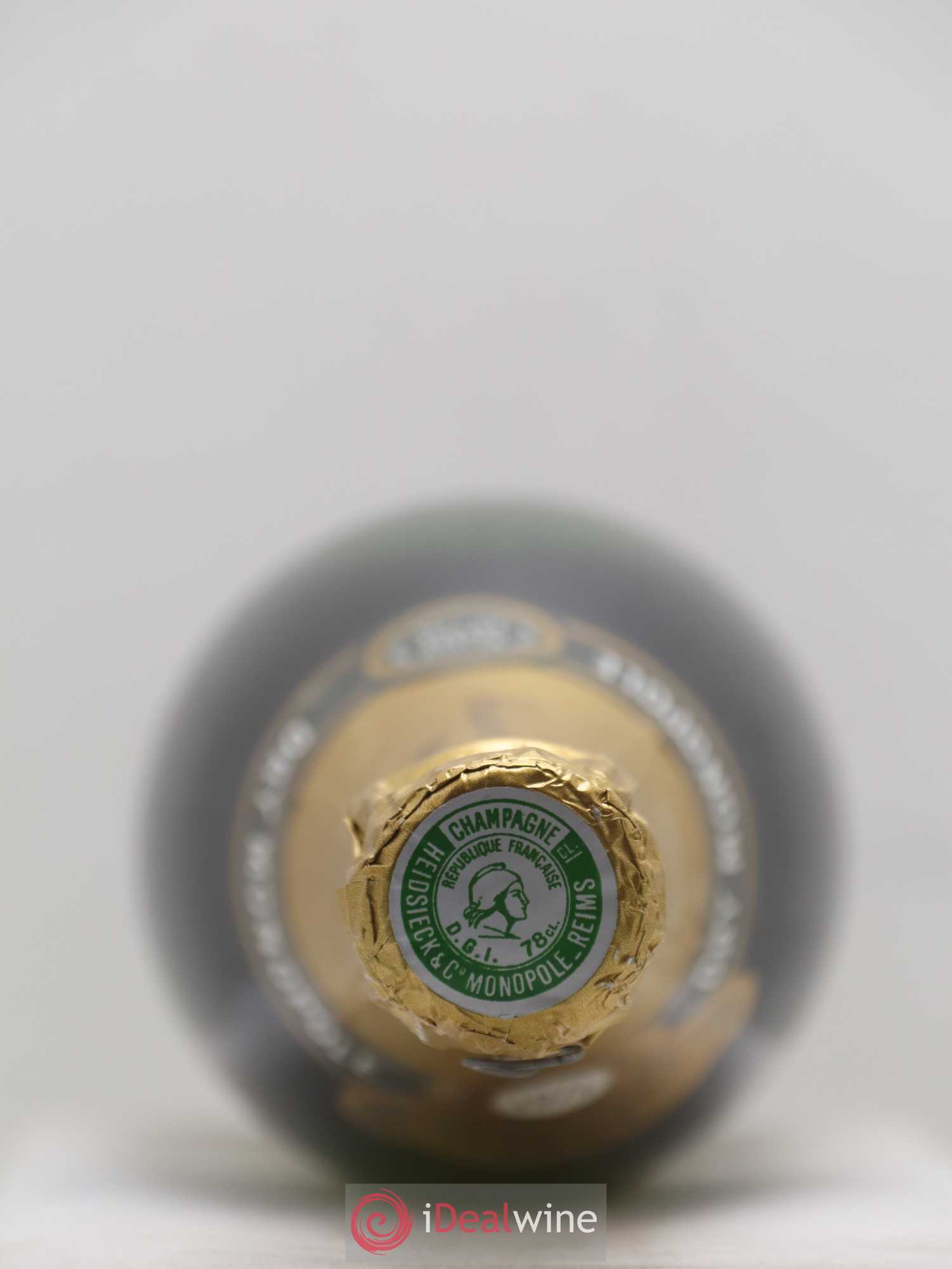 Champagne Dry Monopole Heidsieck & co 1971 - Lot de 3 bouteilles - 1
