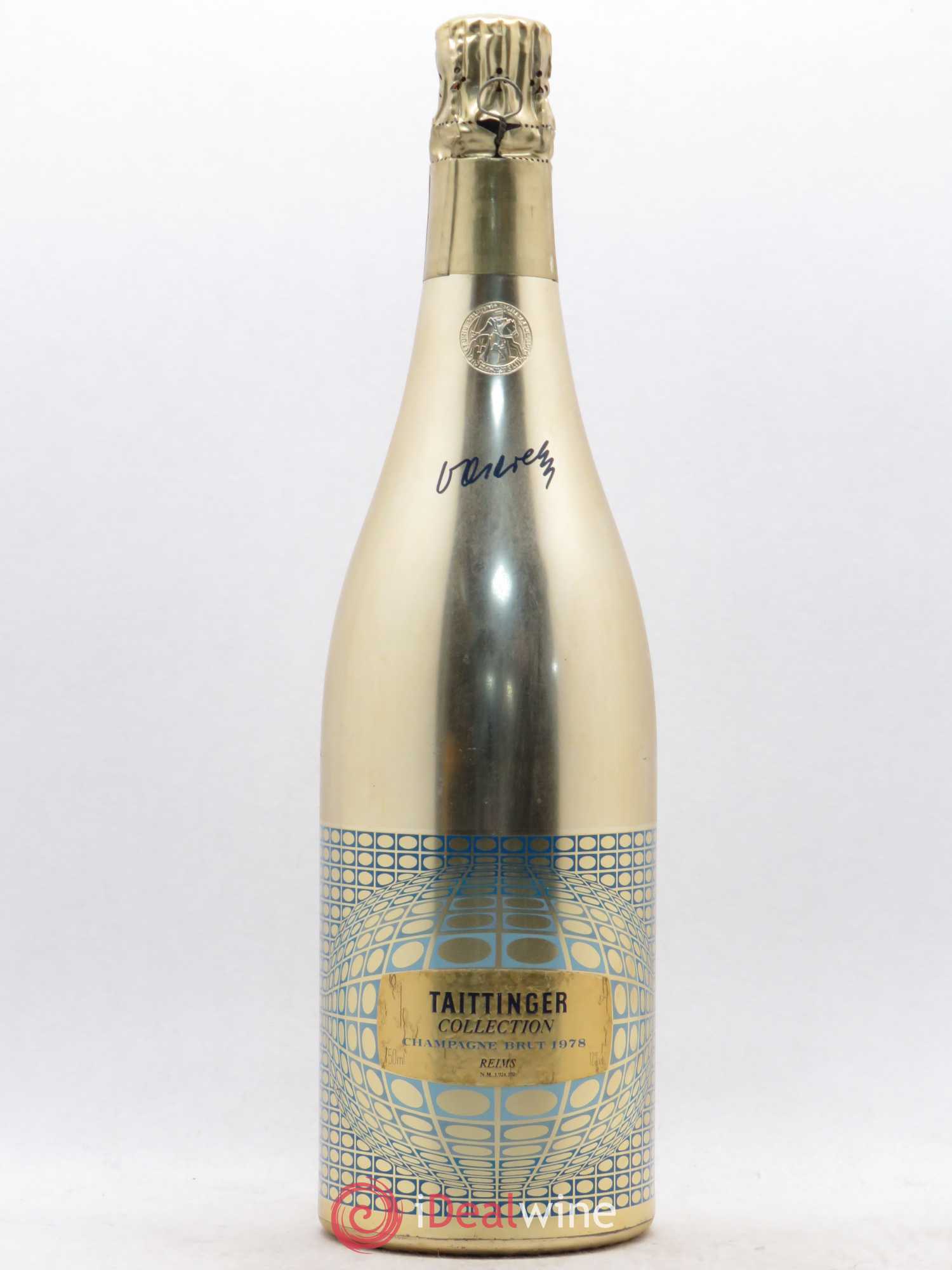 1978 - Collection Vasarely Taittinger 1978 - Lot de 1 bouteille - 0