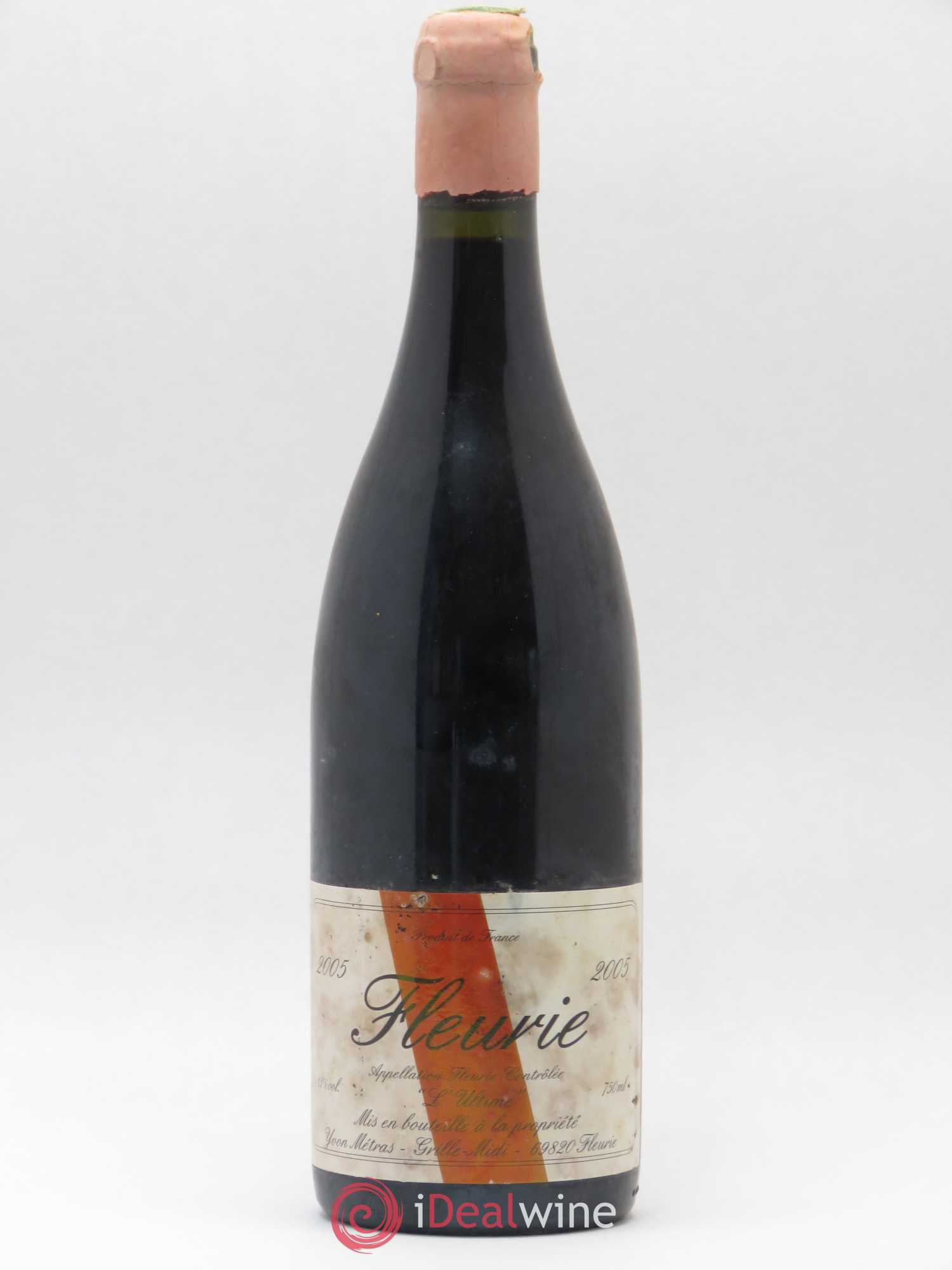 Fleurie l'Ultime Yvon Métras 2005 - Lot de 1 bouteille - 0