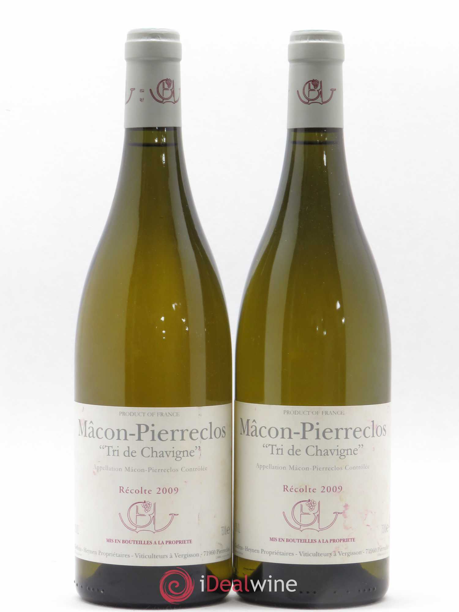 Mâcon-Pierreclos Tri de Chavigne Guffens-Heynen 2009 - Lot de 2 bouteilles - 0